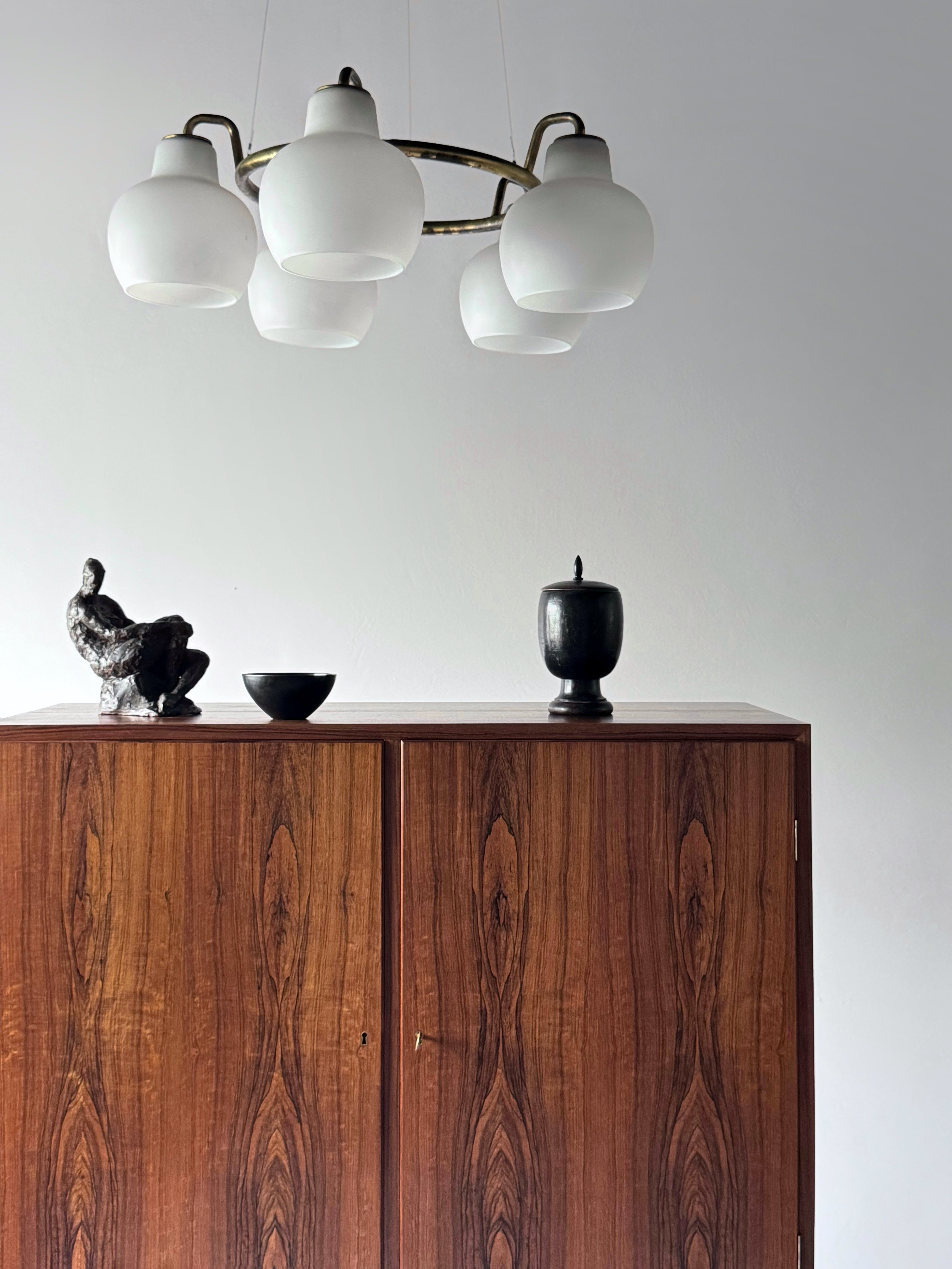 Danish Modern Rosewood Cabinet, Denmark, 1940s