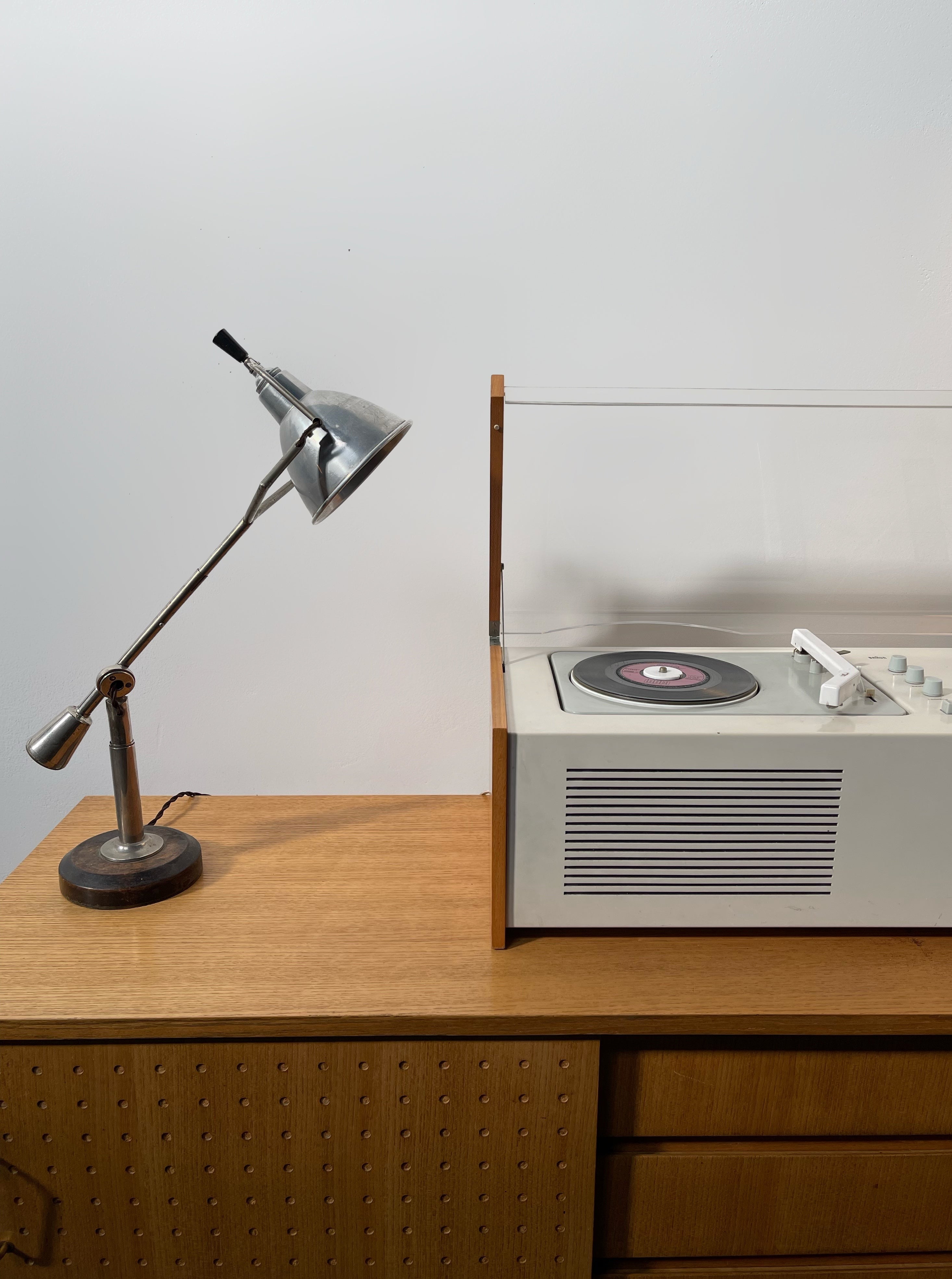 Counterbalance Table Lamp by Edouard-Wilfred Buquet