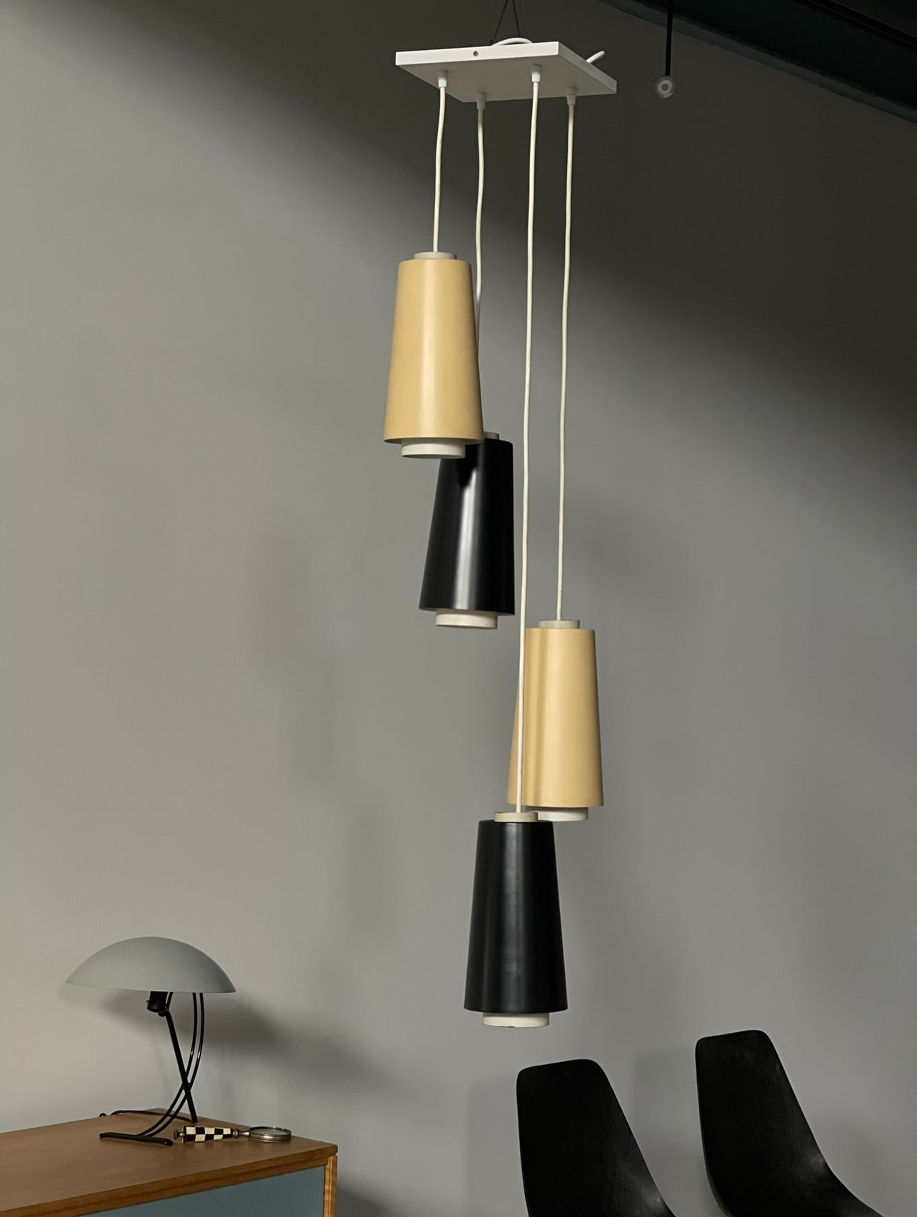 Raak Lustre Hanging Lamp 1962