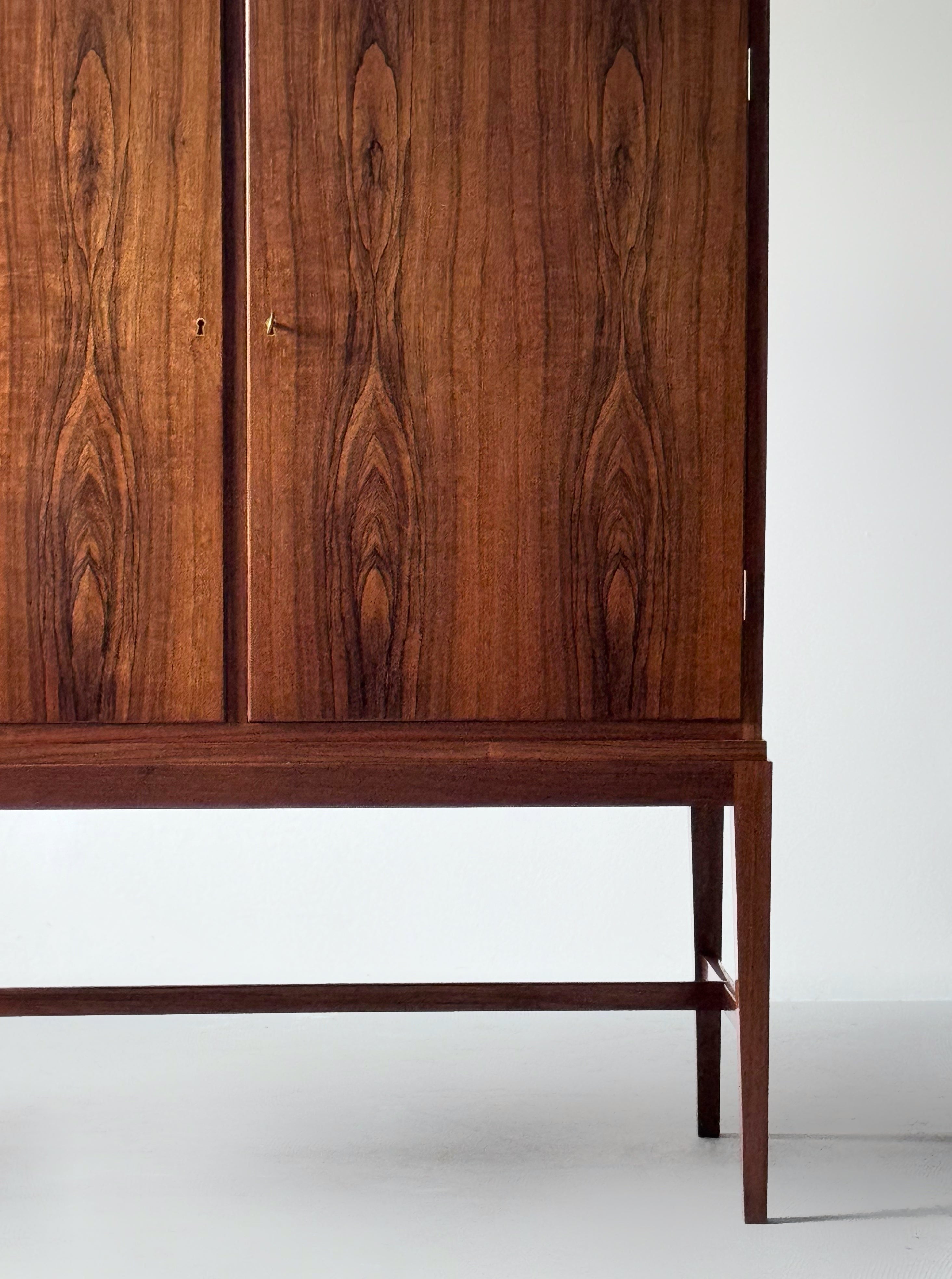 Danish Modern Rosewood Cabinet, Denmark, 1940s