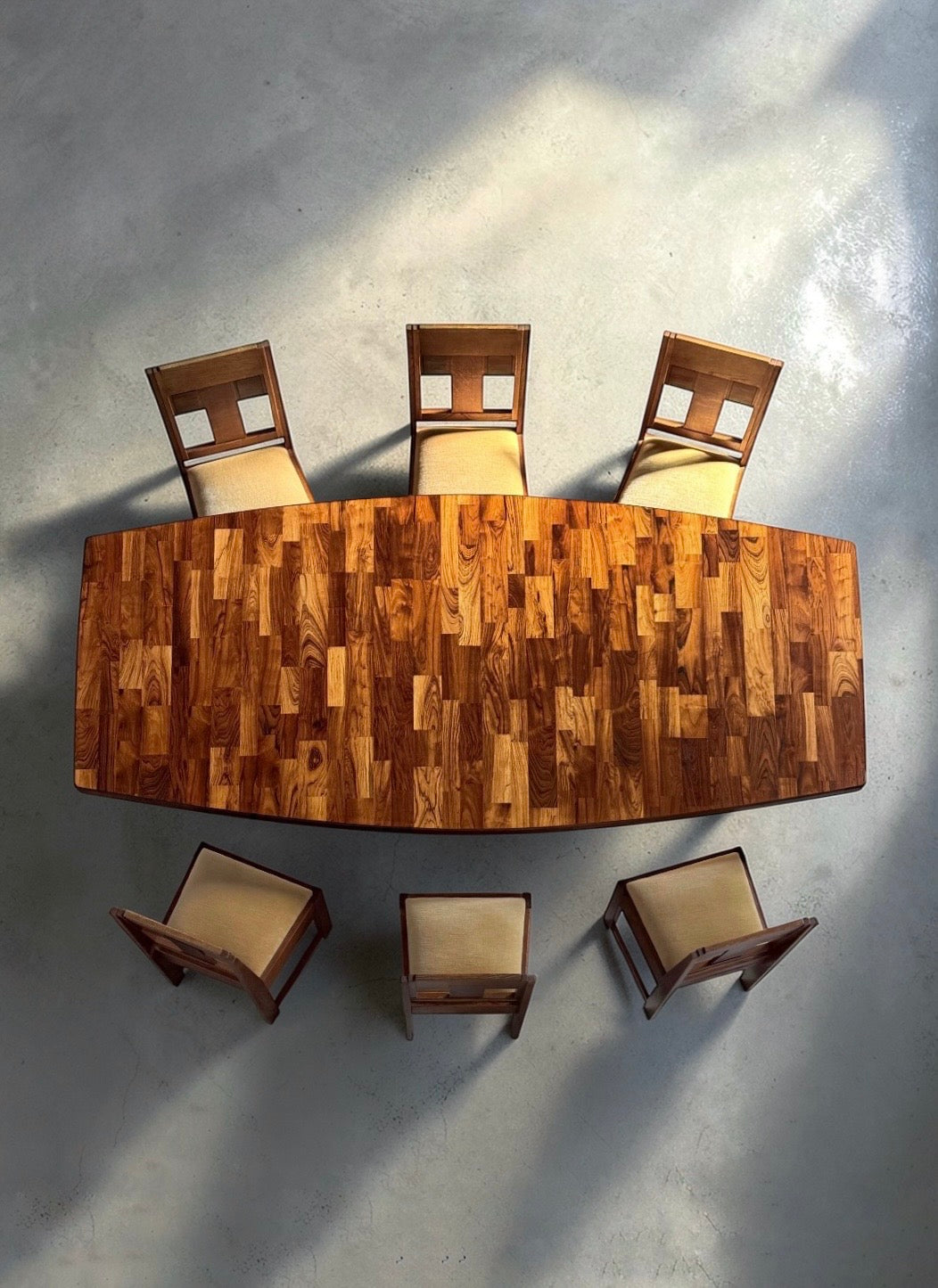Guanabara Rosewood Dining Table by Jorge Zalszupin, Brazil 1959　