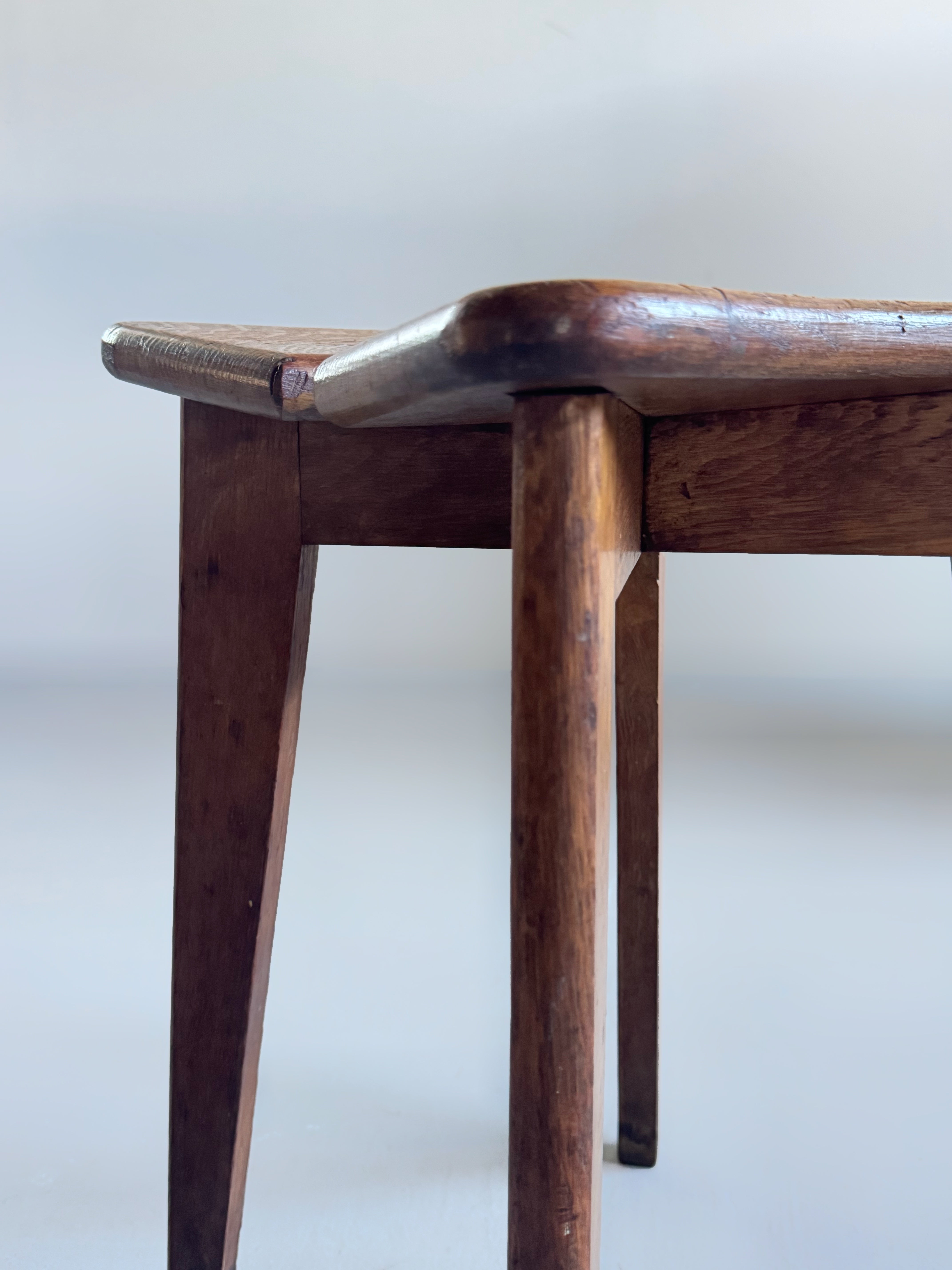 Trefle Stool by Marcel Gascoin, France 1940s
