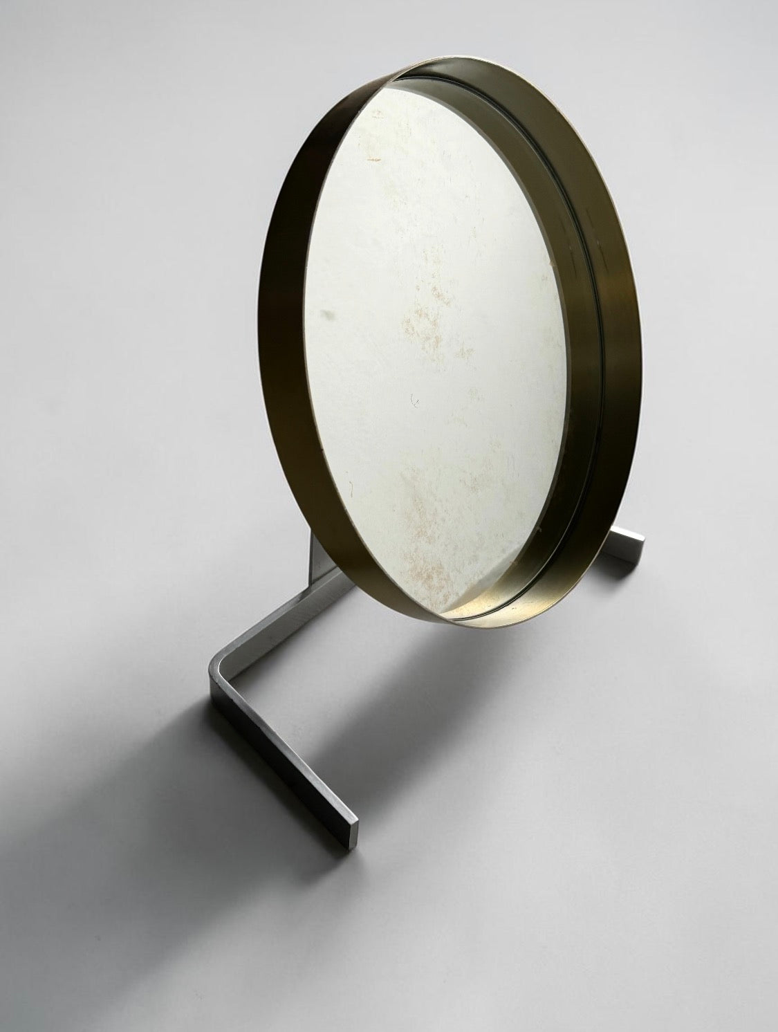 Vintage French Mirror by Pierre Vandel, 1970s　　　