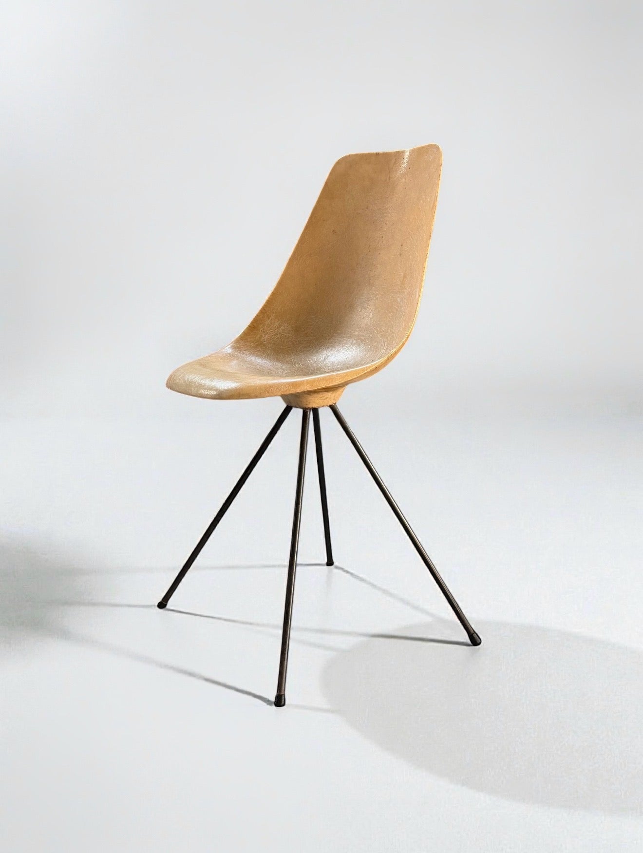 Fiberglass Chair by Jean-René Picard for S.E.T.A, France 1955