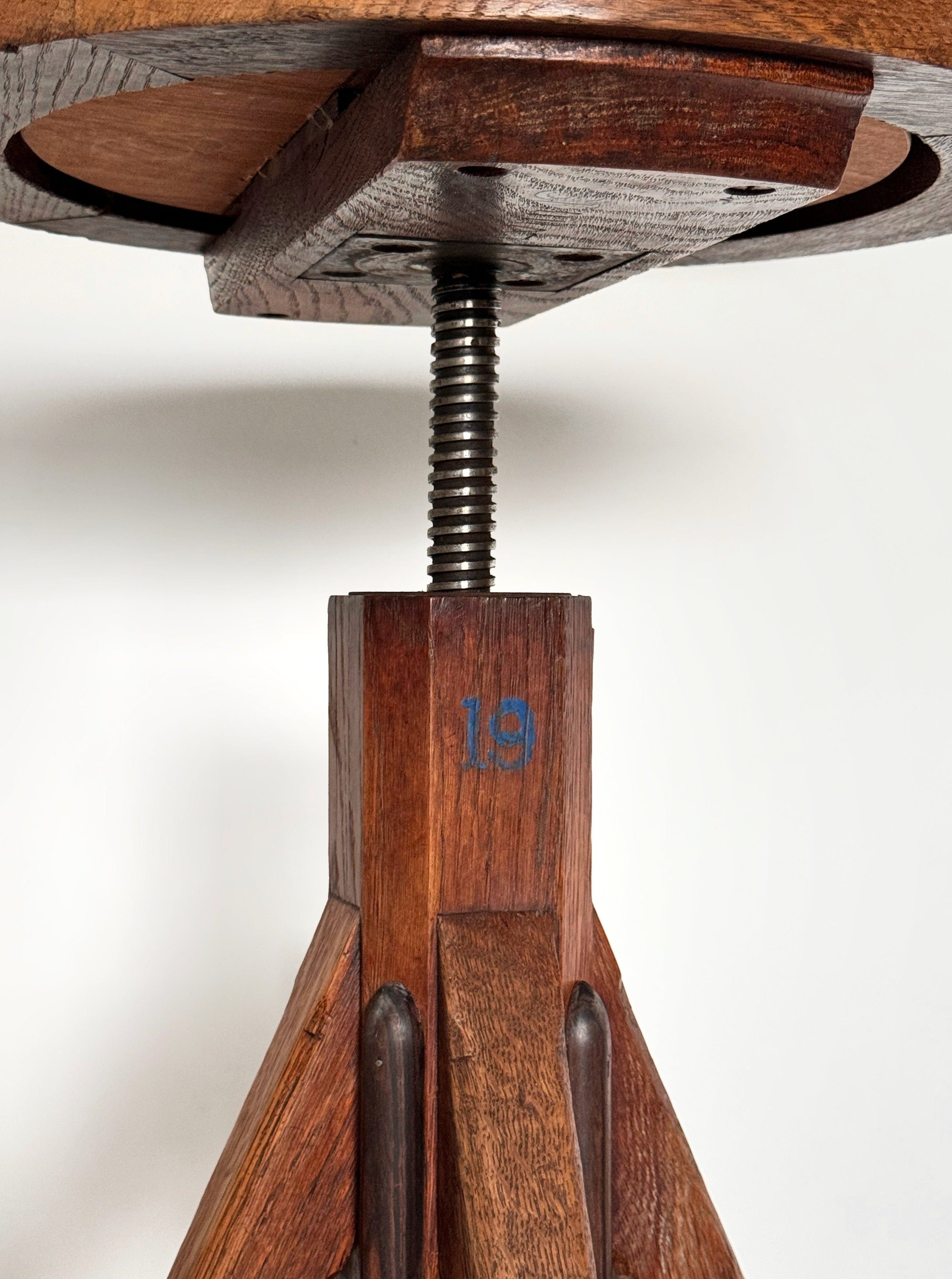 Amsterdamse School Piano Stool