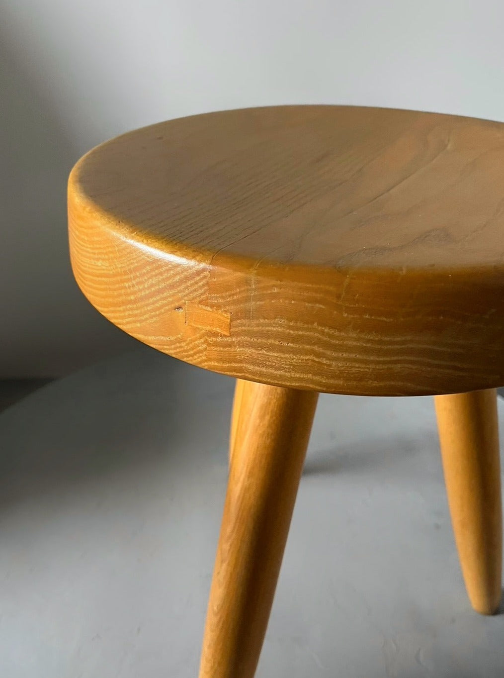 High Berger stool Designed by Charlotte Perriand