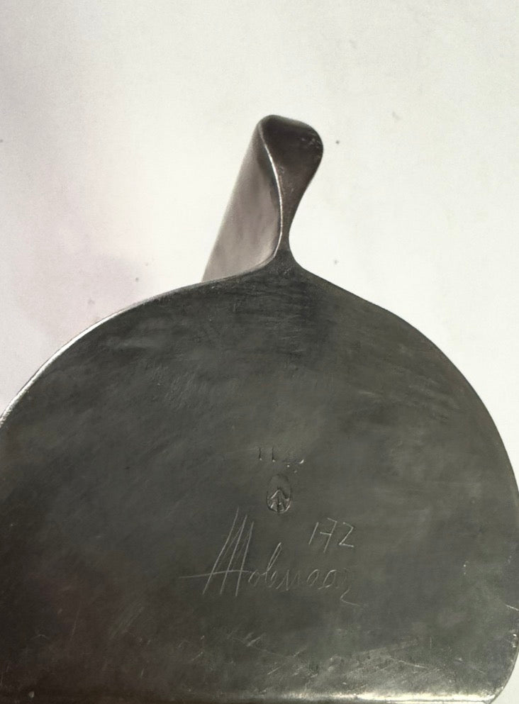 Sculptural Metal Jug with Tilting Balance 1970s