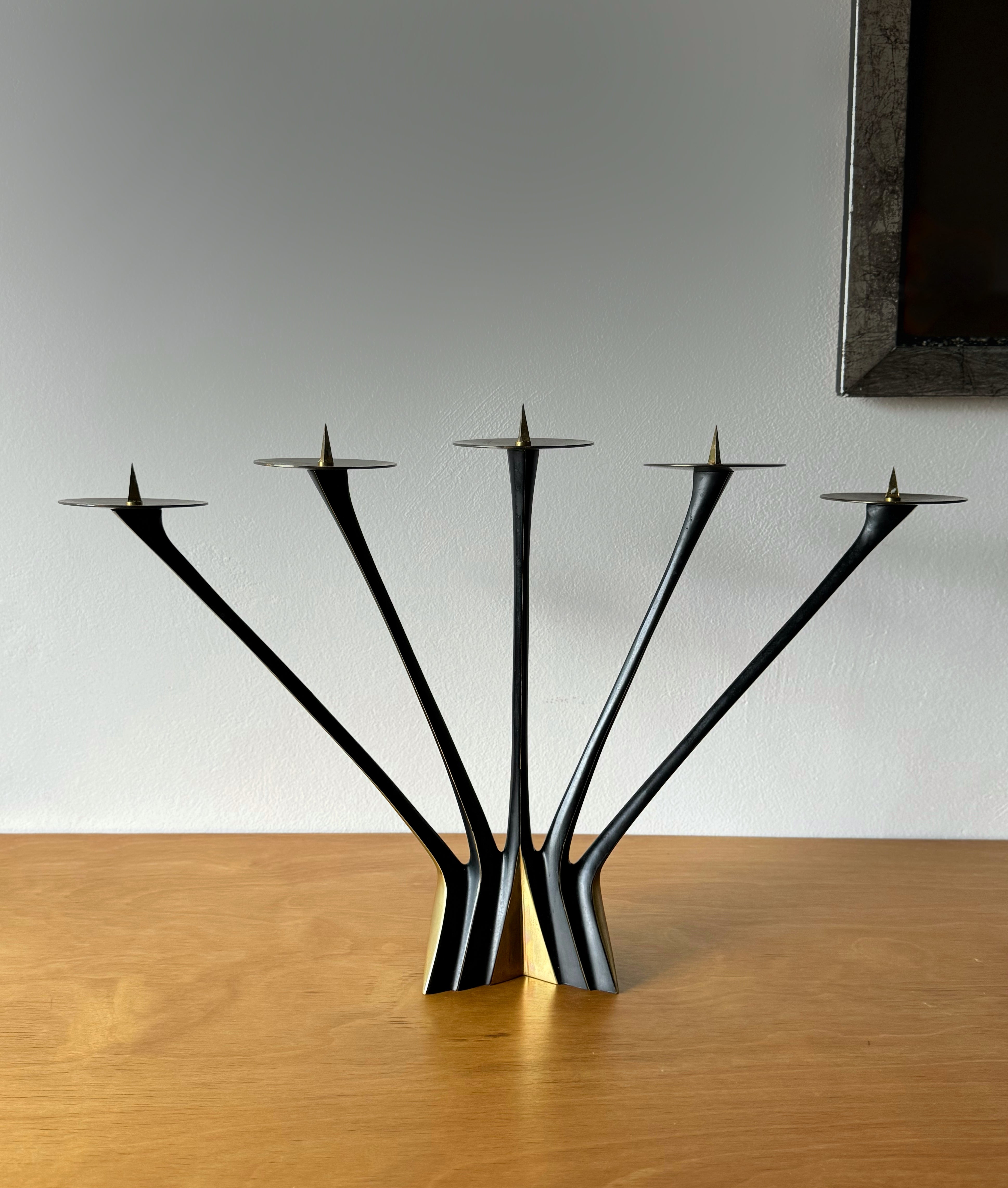 Candle Holder by Klaus Ullrich for Faber & Schumacher, 1950s