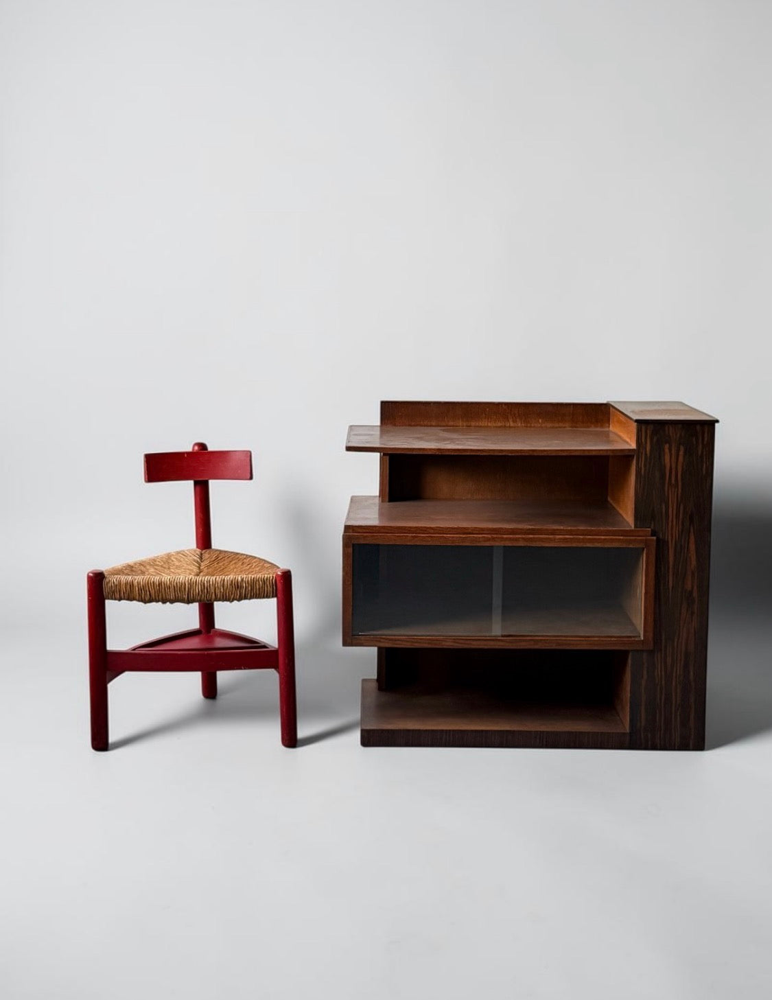 Dutch Modernist tripod chair, 1960s