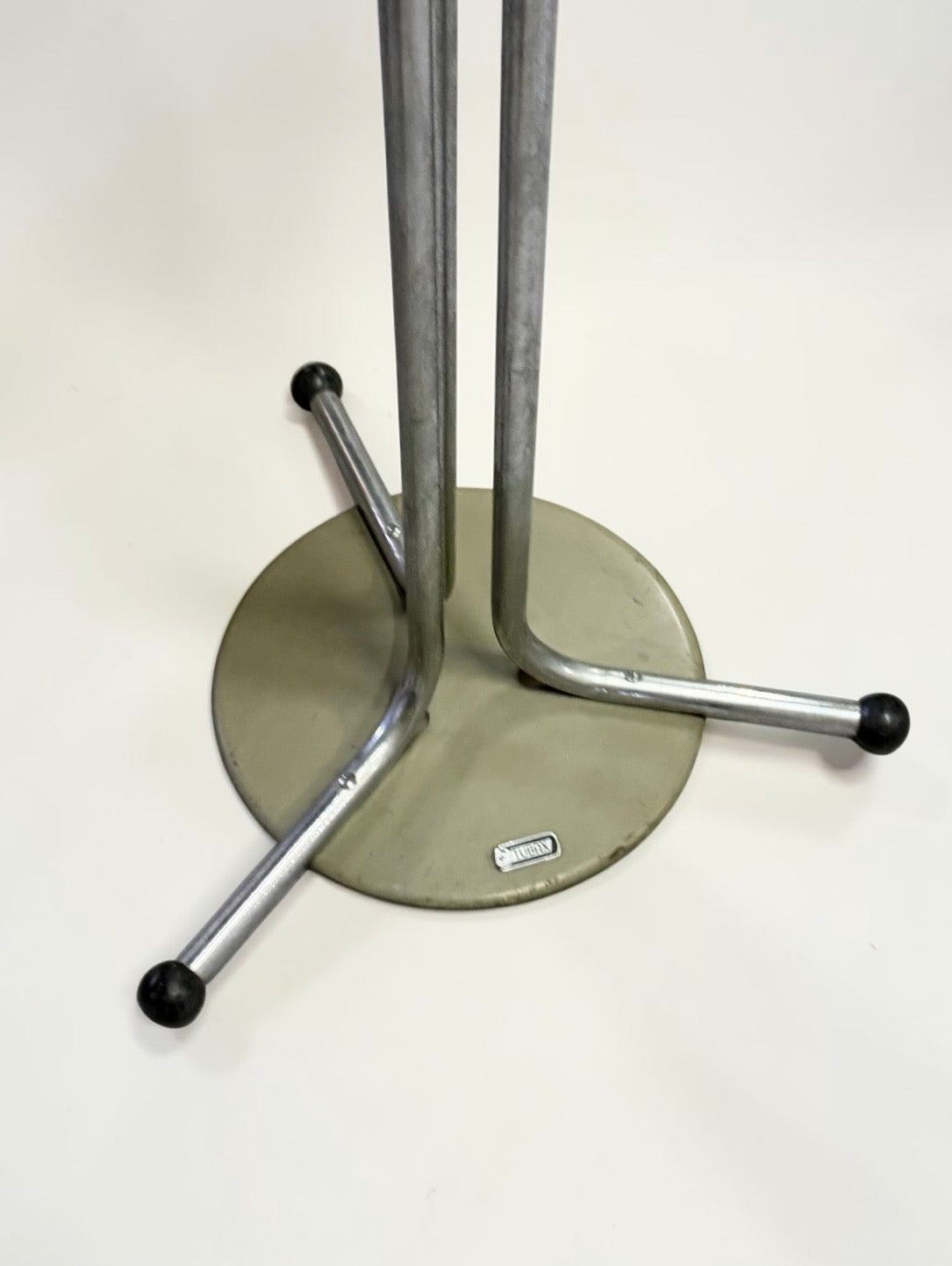 Vintage Chrome Coat Stands by Willy Van Der Meeren for Tubax, Belgium 1950s
