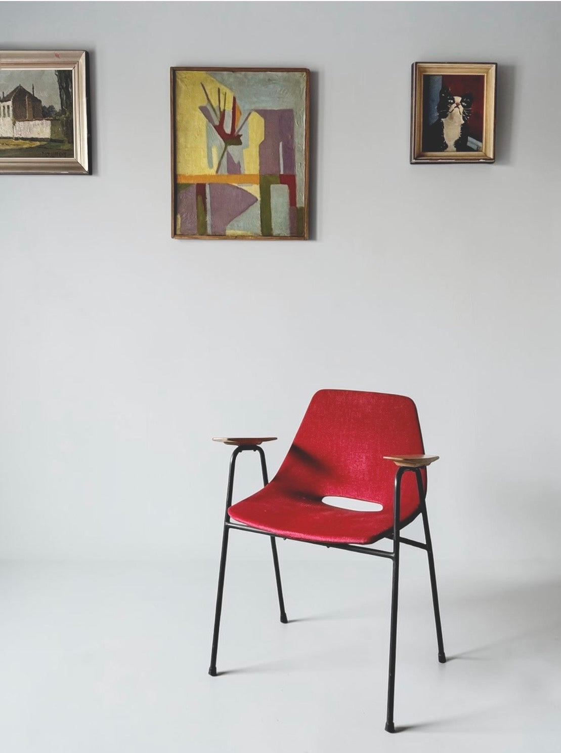 Amsterdam Bridge Chair by Pierre Guariche, France 1954