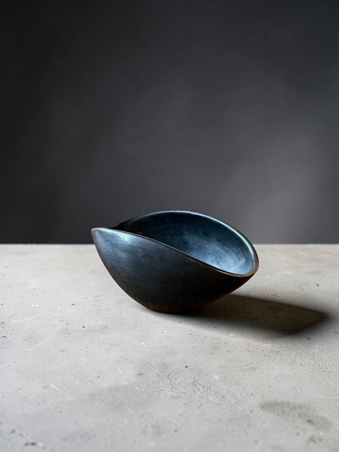 Glazed Ceramic Coupe by Suzanne Ramié for Atelier Madoura, France 1950s
