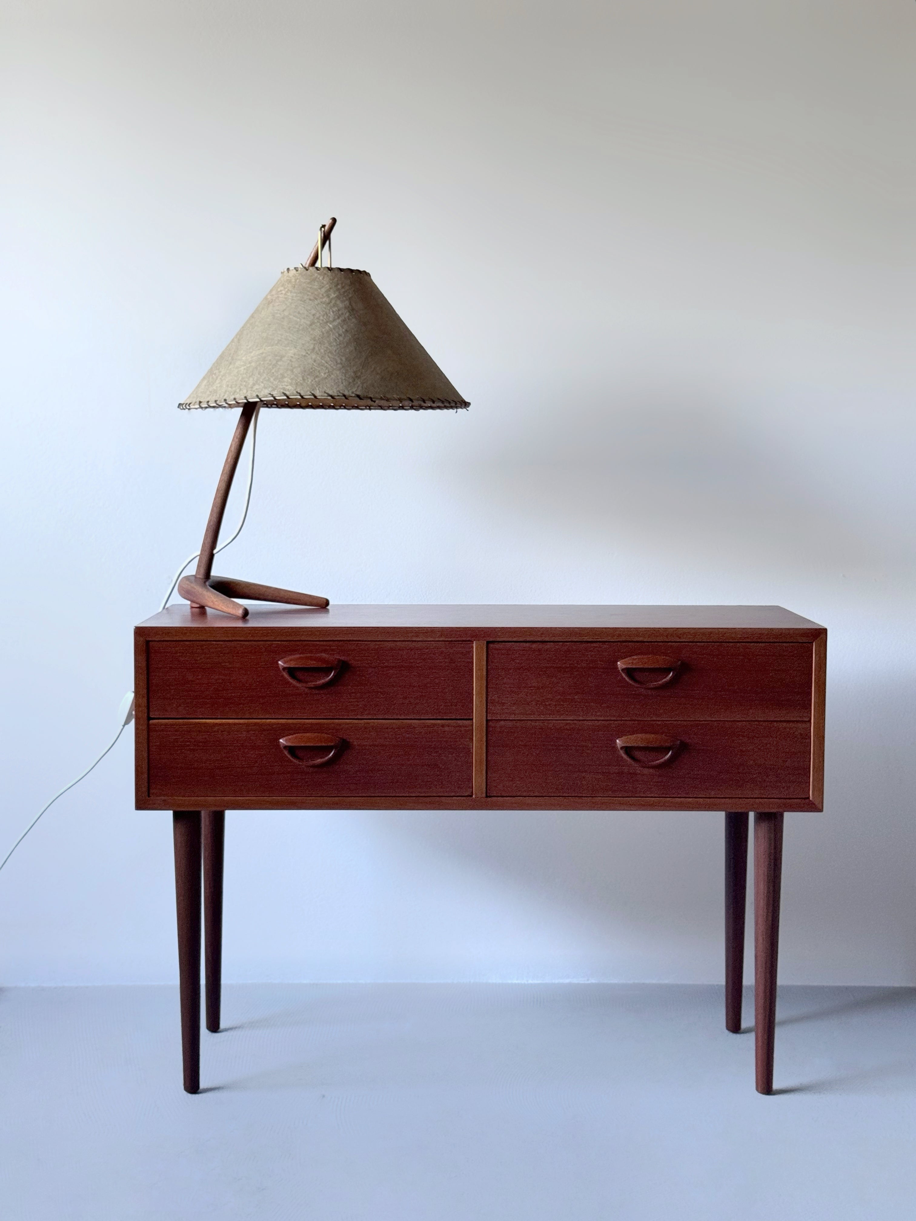 CHEST OF DRAWERS BY KAI KRISTIANSEN FOR FELDBALLES MØBELFABRIK IN DENMARK