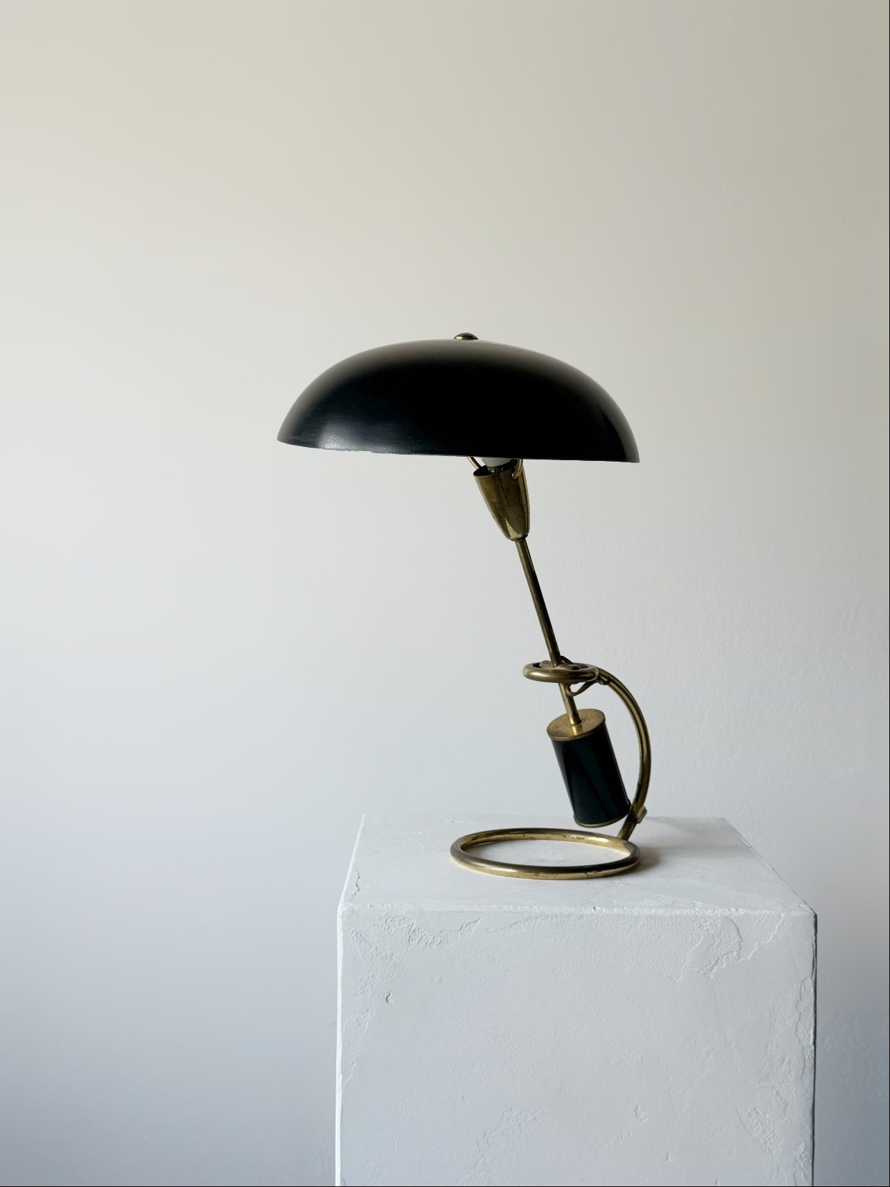 Scrittoio Table Lamp 12297 by Angelo Lelii for Arredoluce, Italy  1950s　　