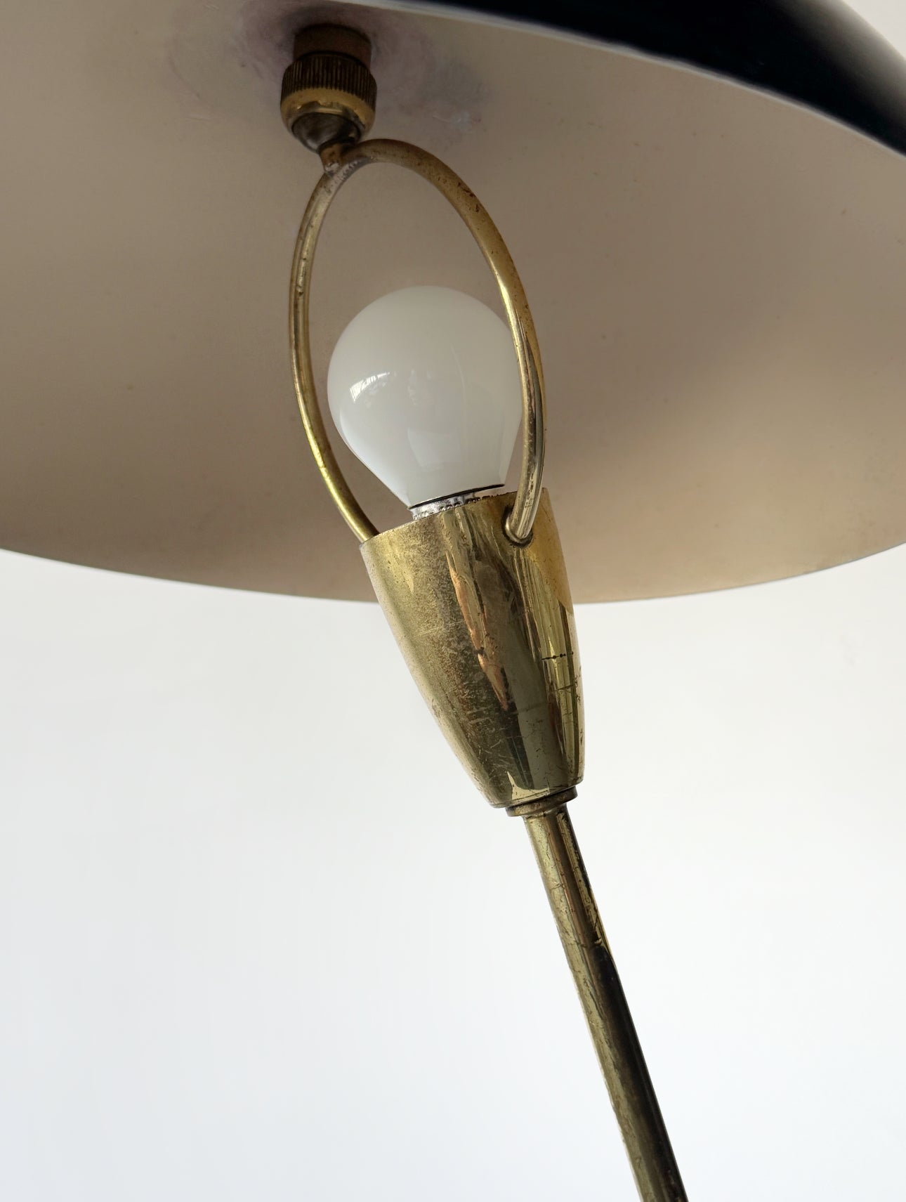 Scrittoio Table Lamp 12297 by Angelo Lelii for Arredoluce, Italy  1950s　　