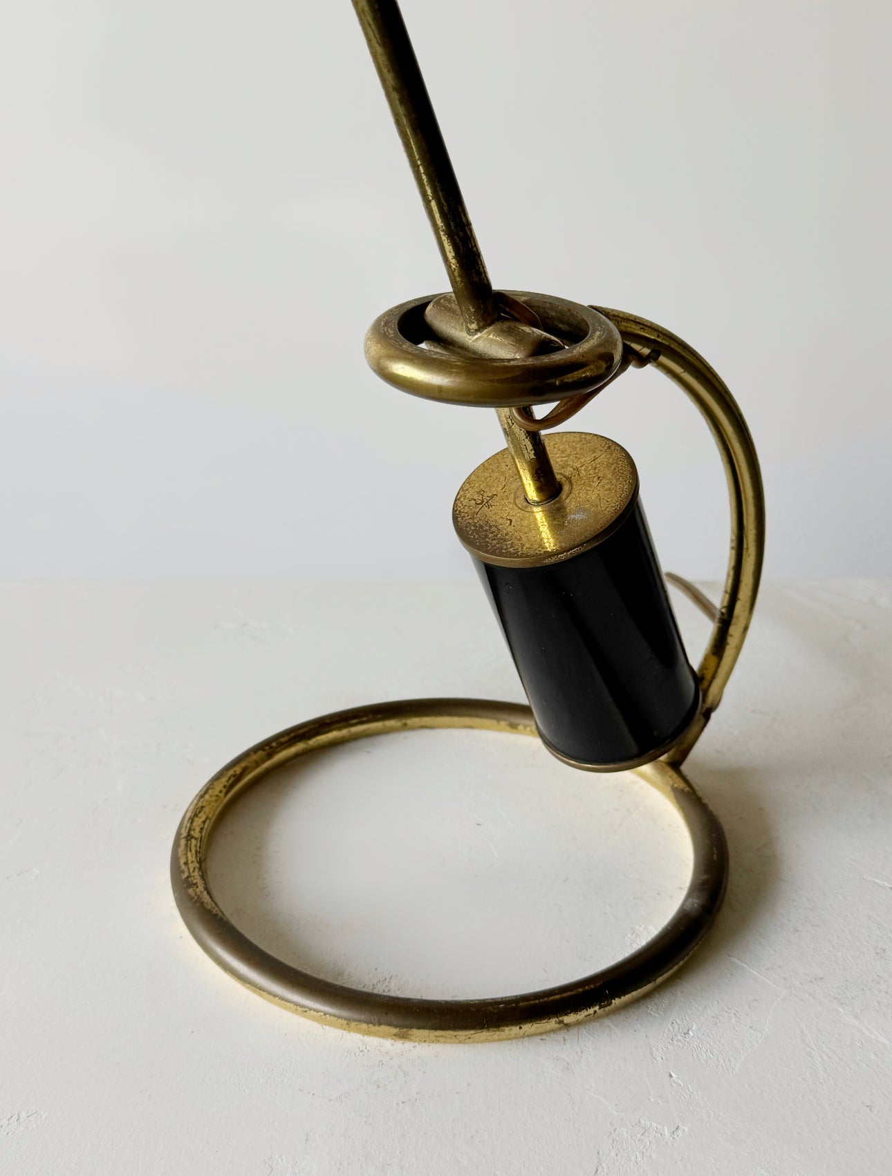 Scrittoio Table Lamp 12297 by Angelo Lelii for Arredoluce, Italy  1950s　　