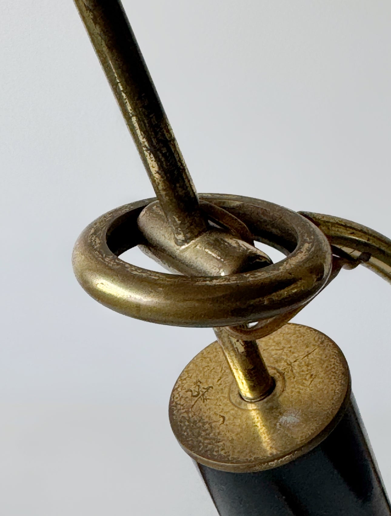 Scrittoio Table Lamp 12297 by Angelo Lelii for Arredoluce, Italy  1950s　　