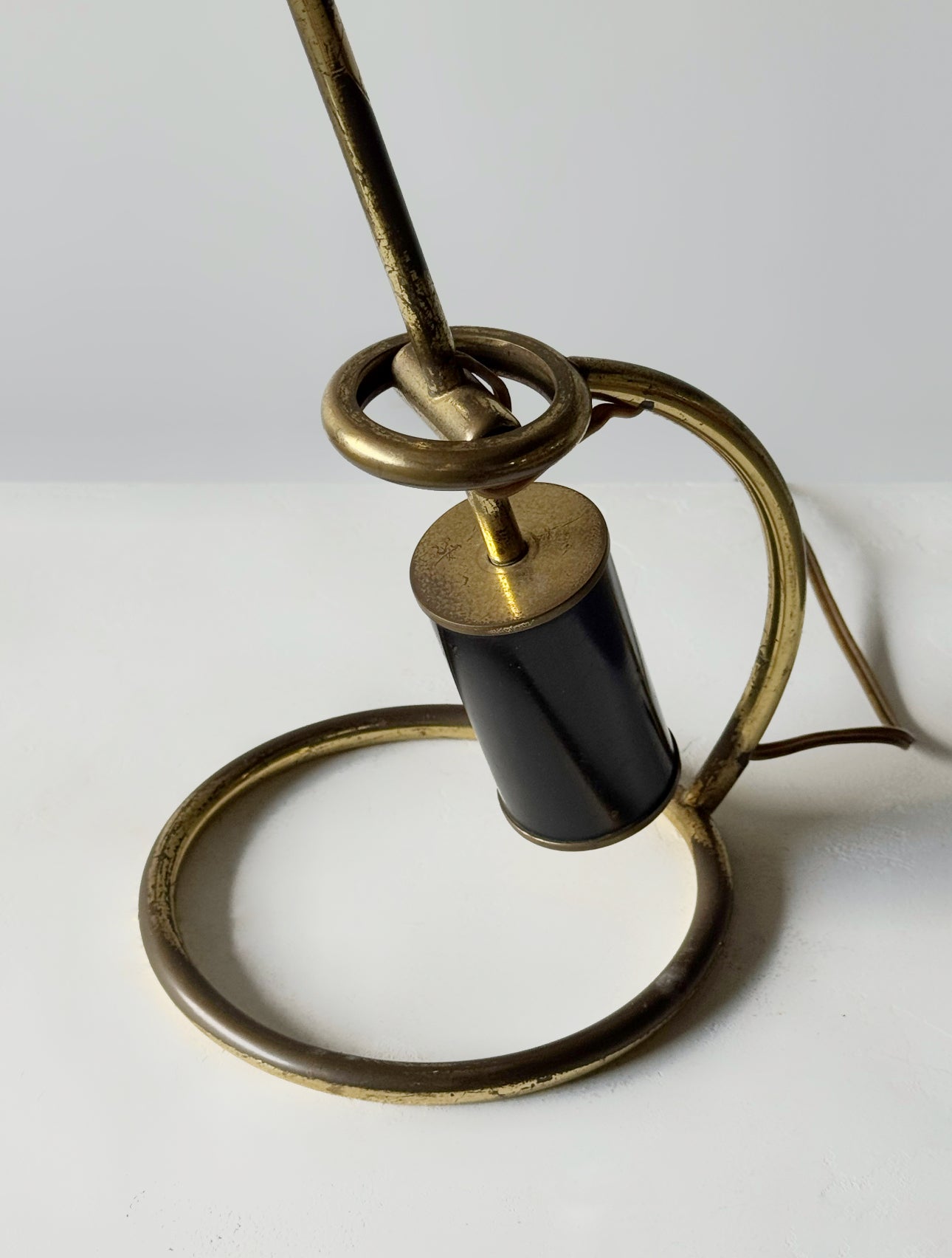 Scrittoio Table Lamp 12297 by Angelo Lelii for Arredoluce, Italy  1950s　　