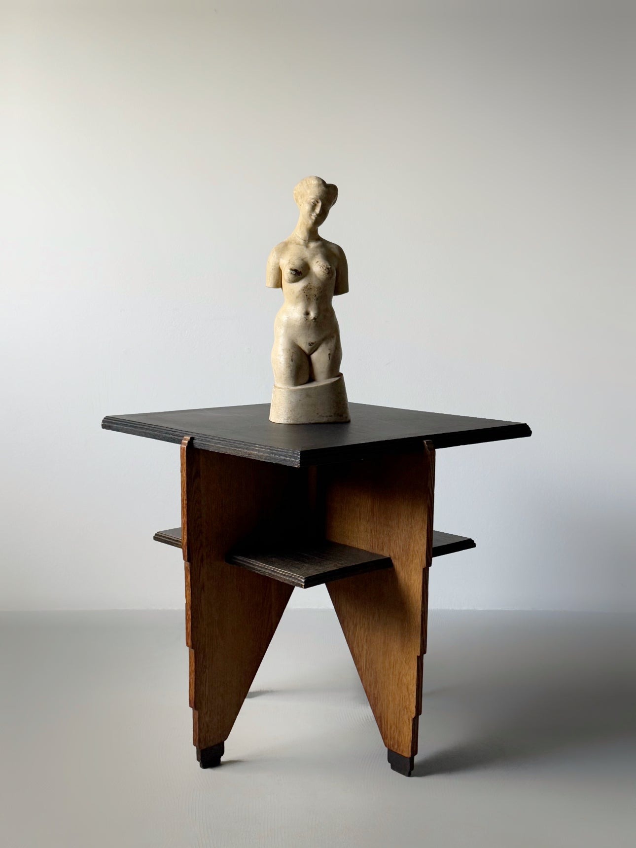 Amsterdamse School Side Table 1920 Netherlands　