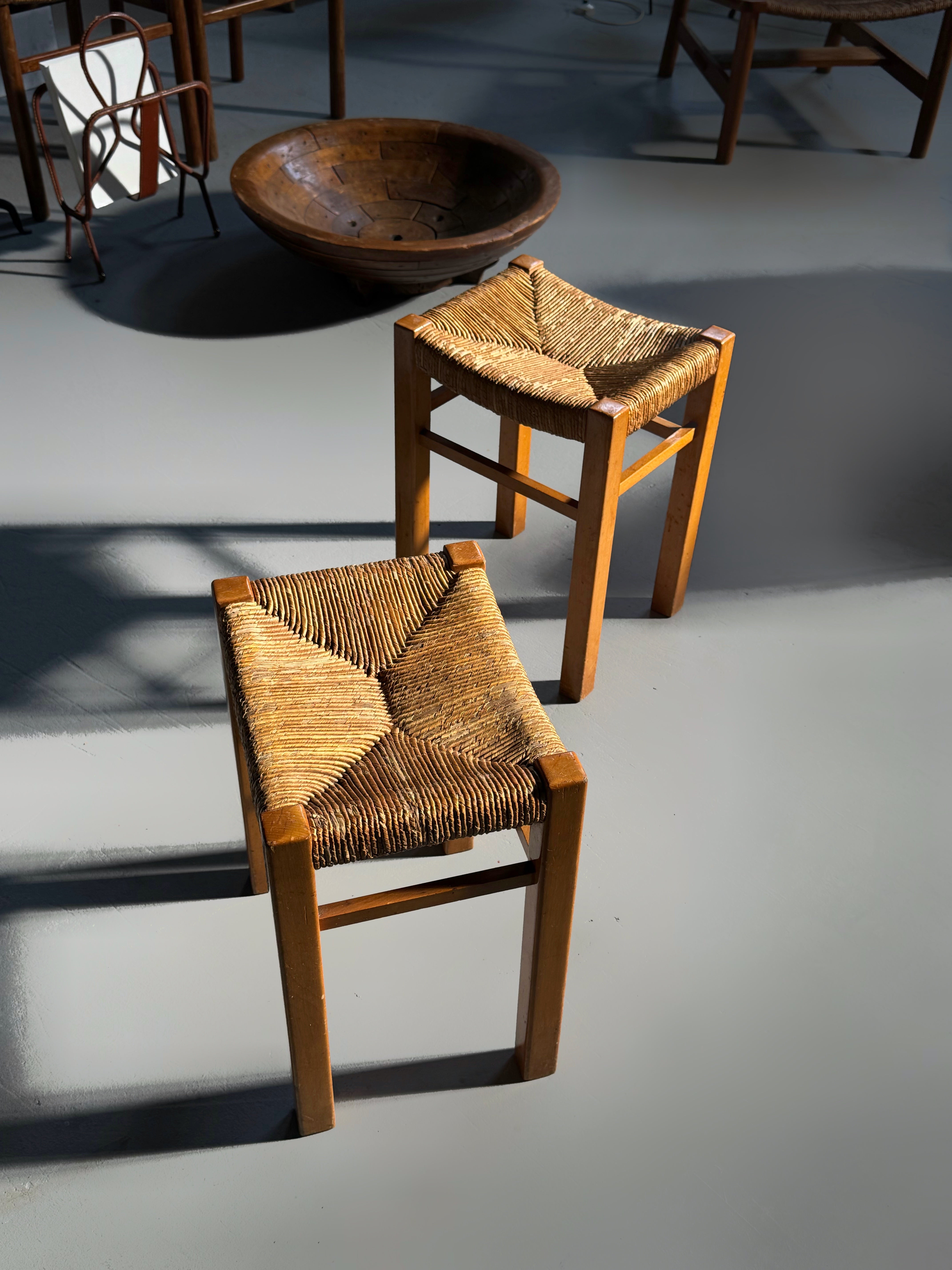 Stools by Pierre Gautier-Delaye, France 1960s