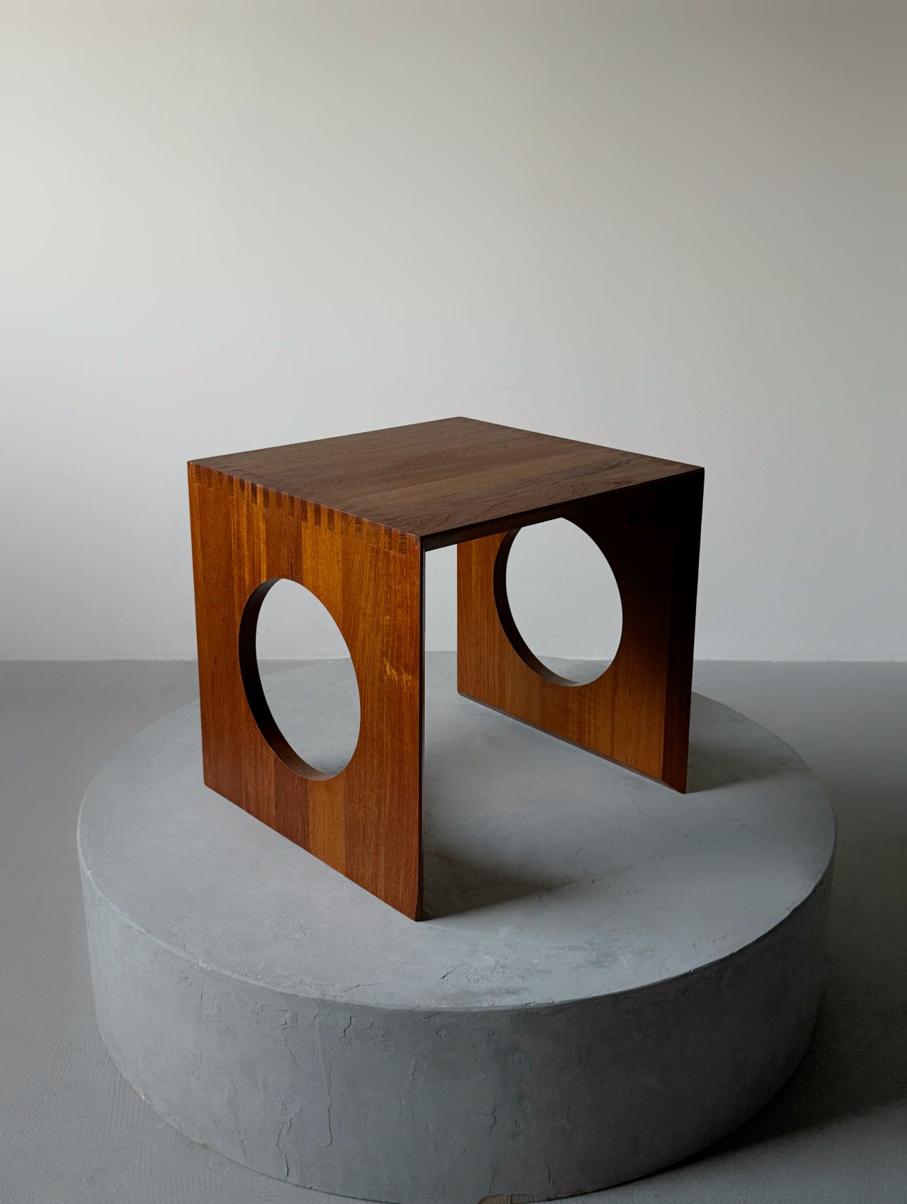 Cube nesting tables by Jens Harald Quistgaard