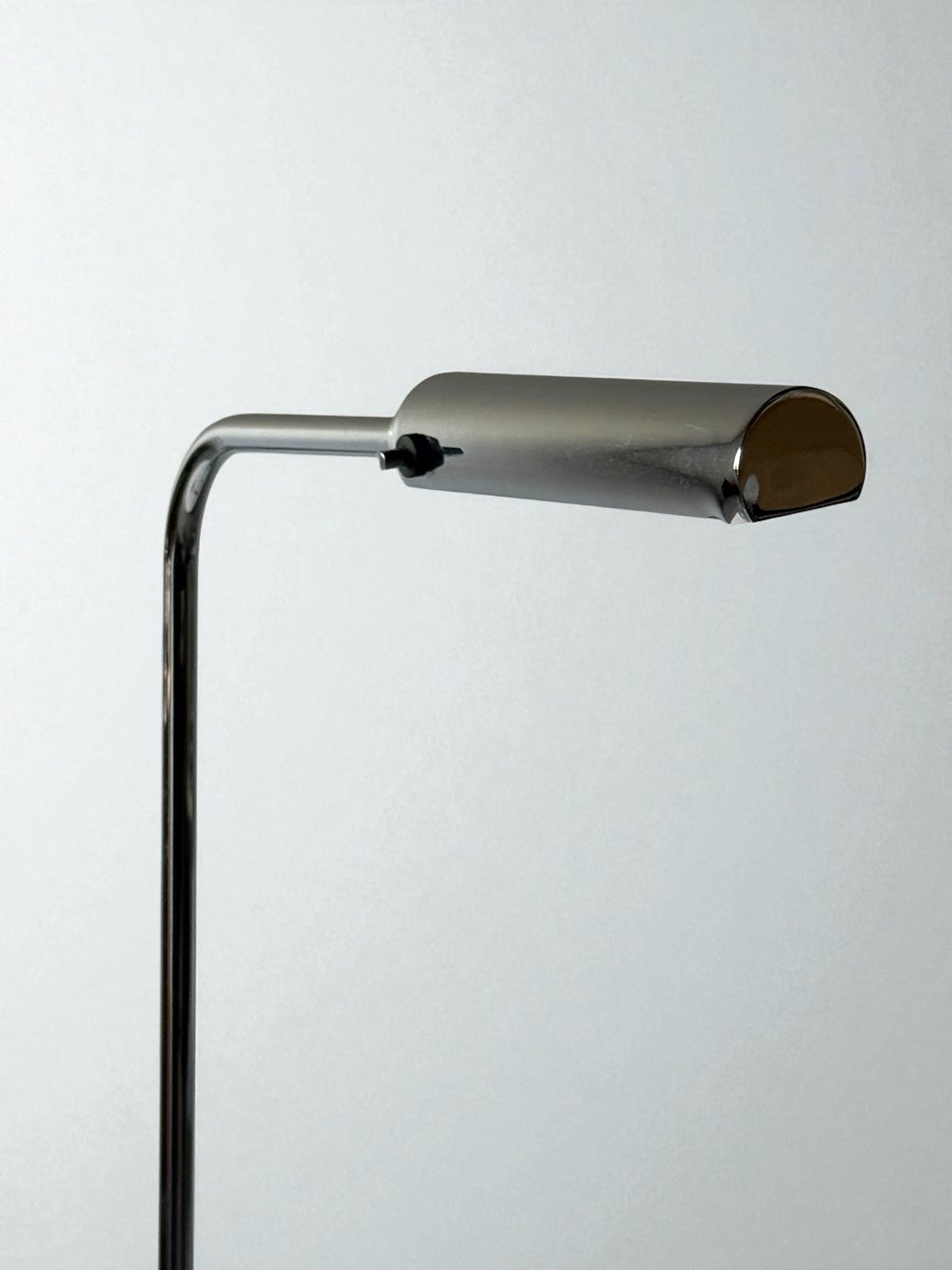 Nickel-Plated Reading Lamp by Christian Liaigre, France 1980s　　