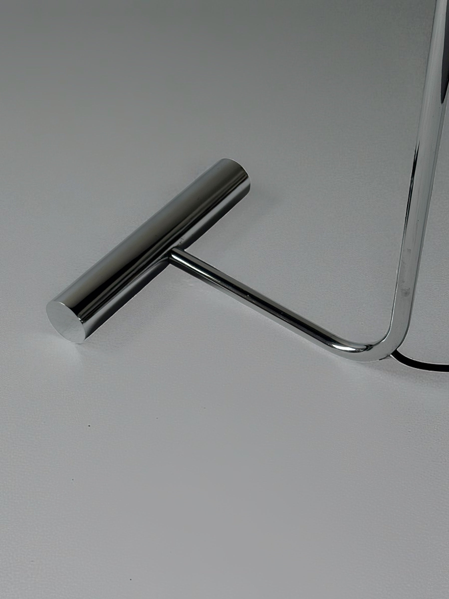 Nickel-Plated Reading Lamp by Christian Liaigre, France 1980s　　