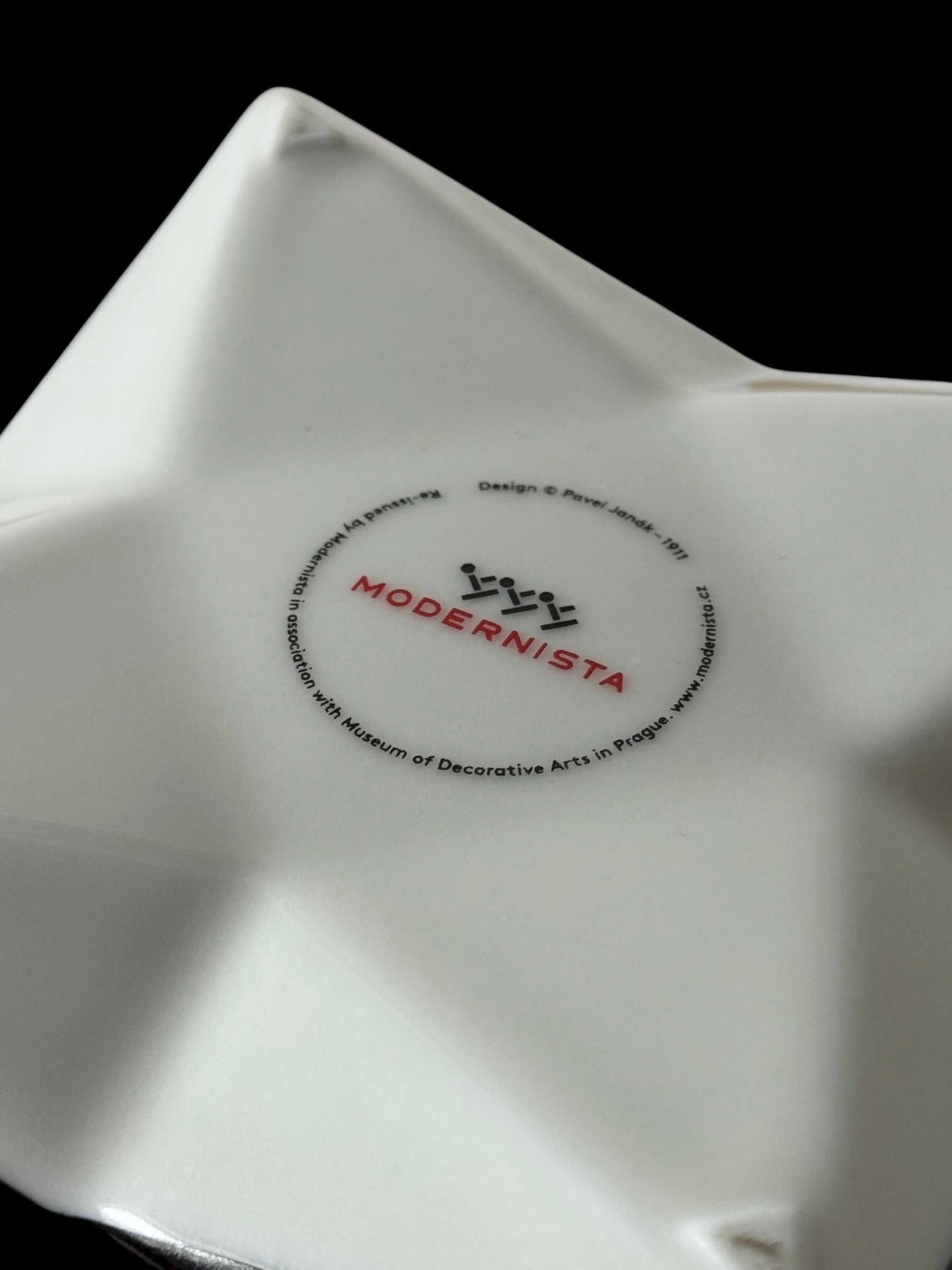 The Kubist Dóza Krystal by Pavel Janák, Czech 1882–1956