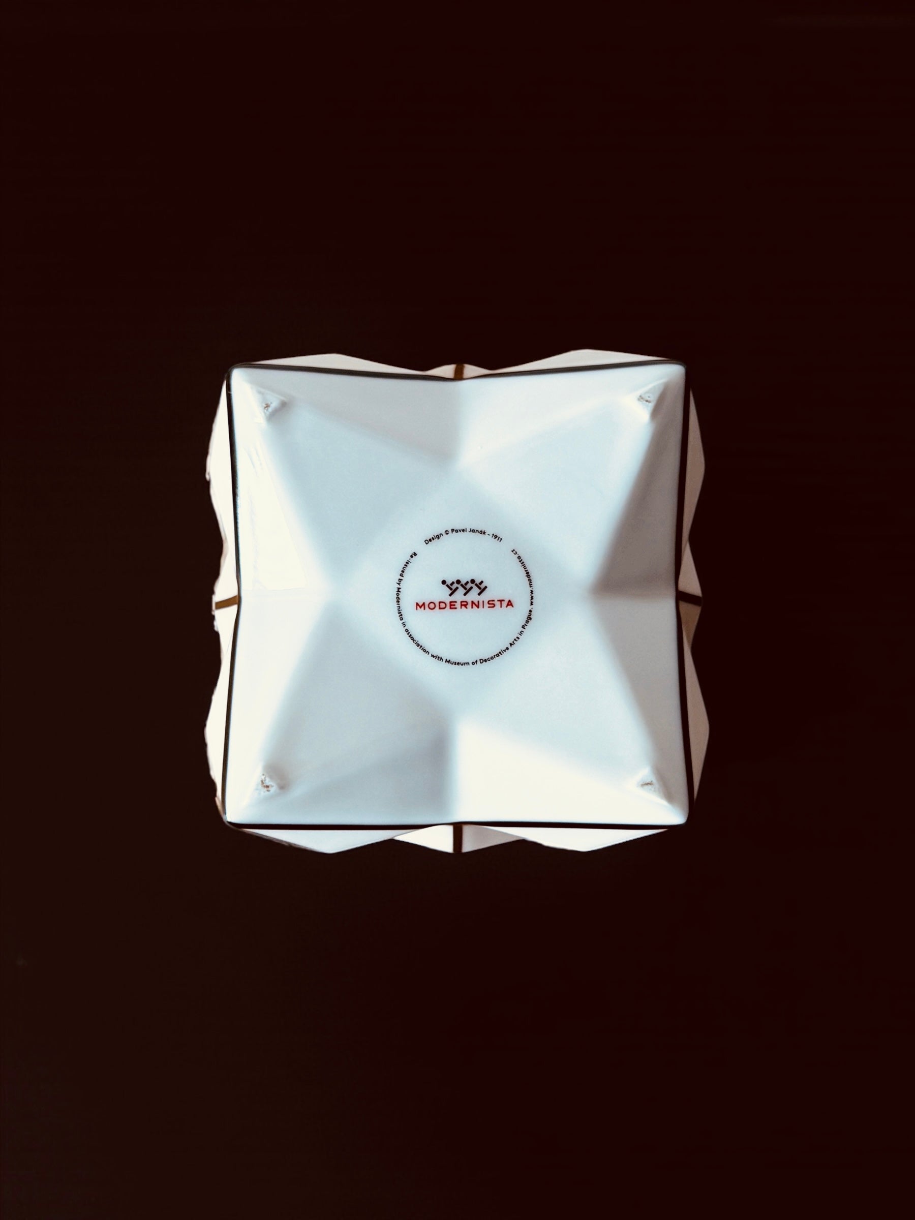 The Kubist Dóza Krystal by Pavel Janák, Czech 1882–1956