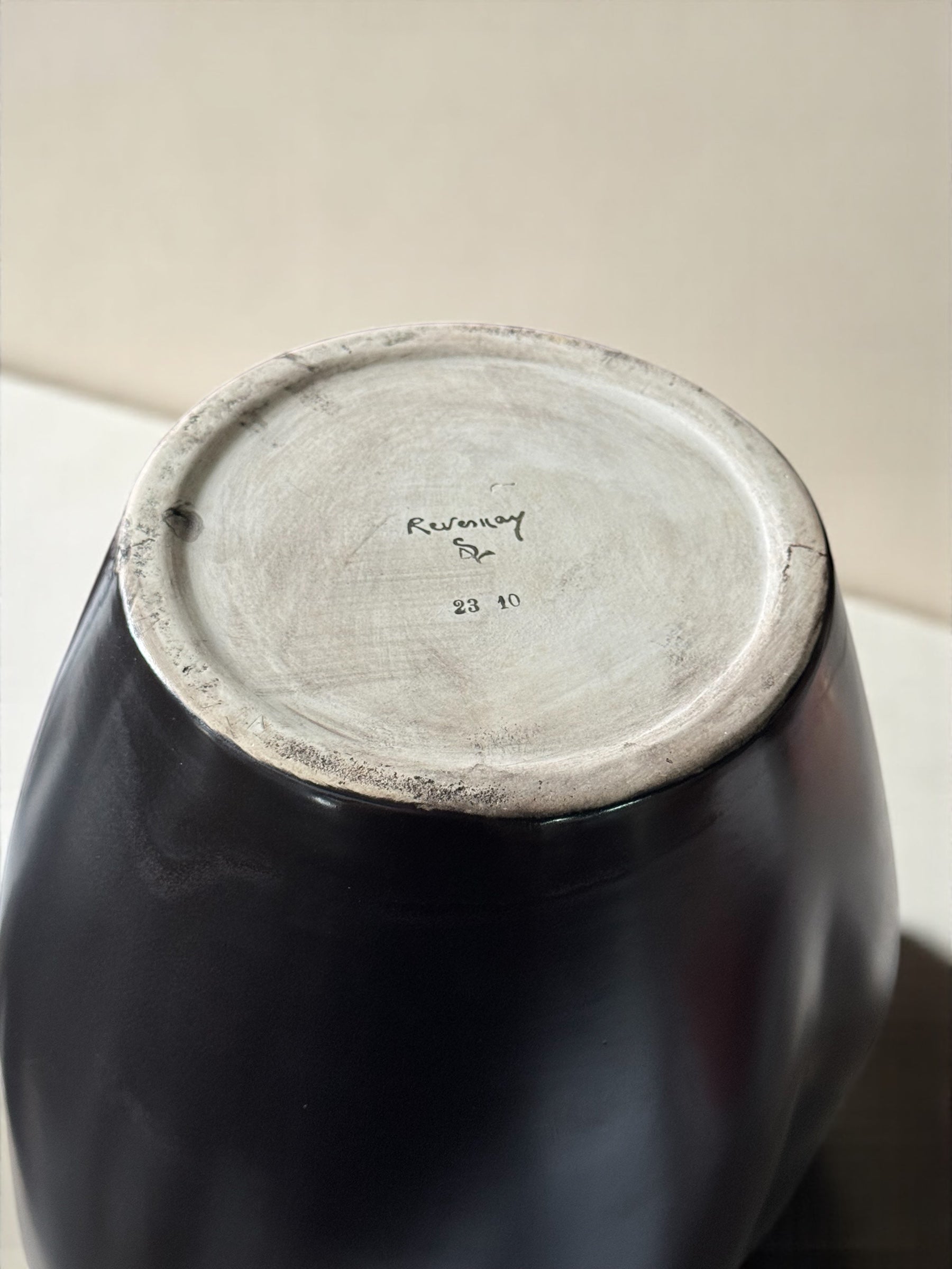 Revernay Ceramic Vase, France 1950s