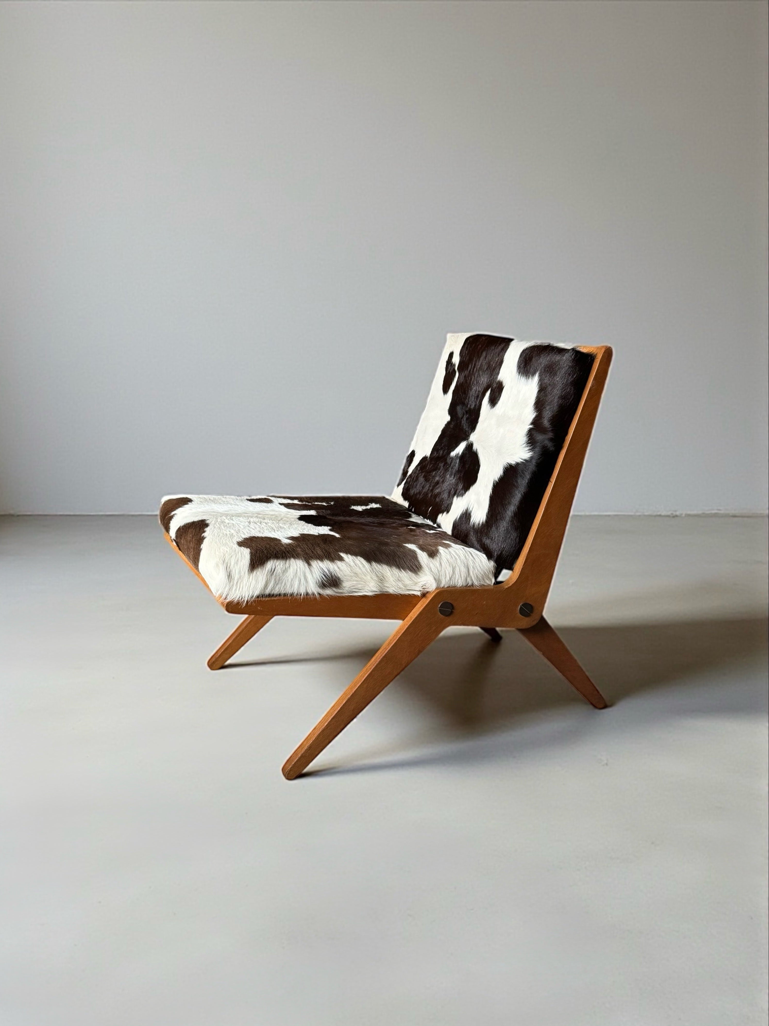 Scissor chair by Hans Mitzlaff & Albrecht Lange for Eugen Schmidt, Germany1950s