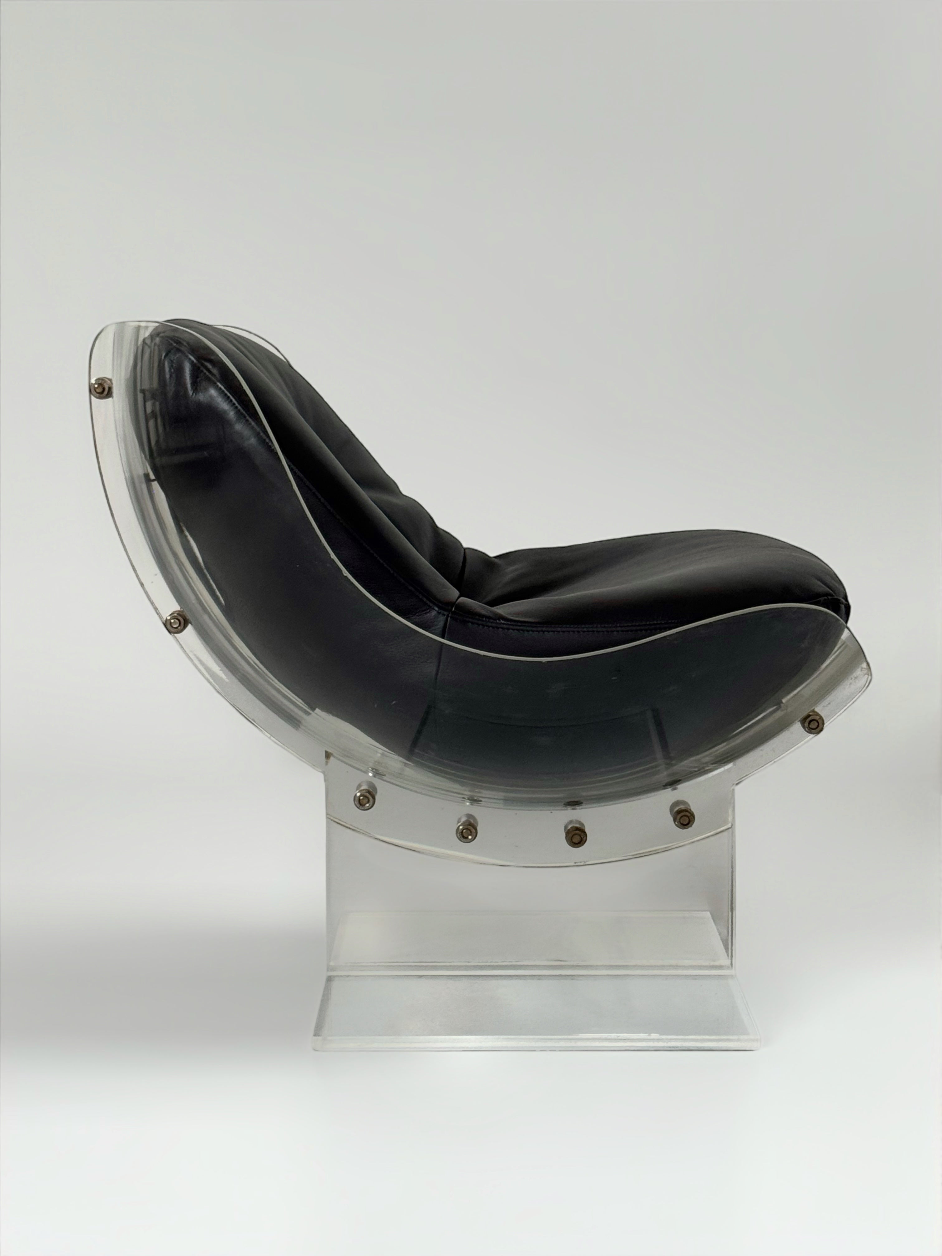 Sphere armchair by Boris Tabacoff for Mobilier Modulaire Moderne 1970s