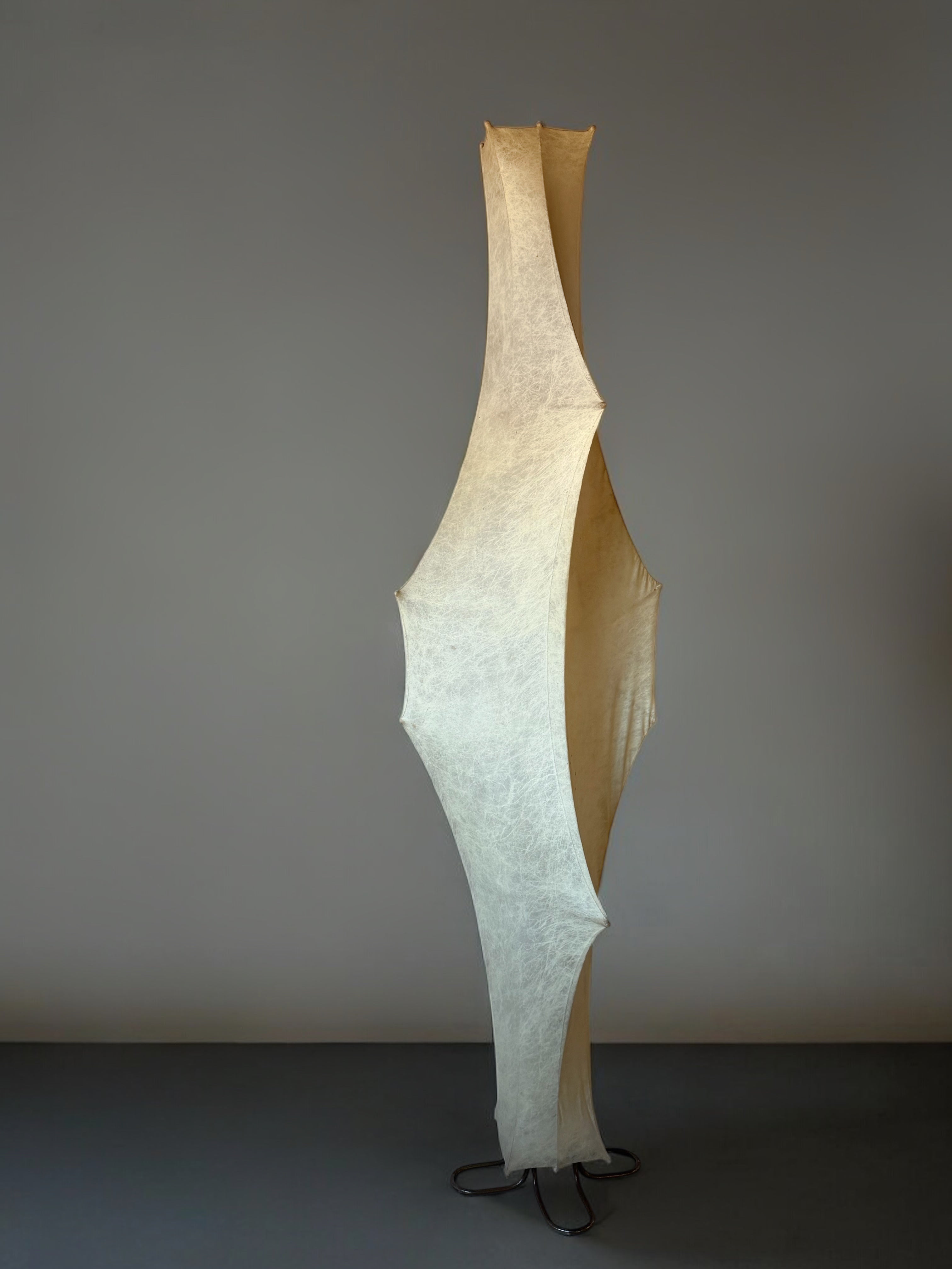 Ghost Cocoon Floor Lamp by Tobia Scarpa for Flos, Italy 1963