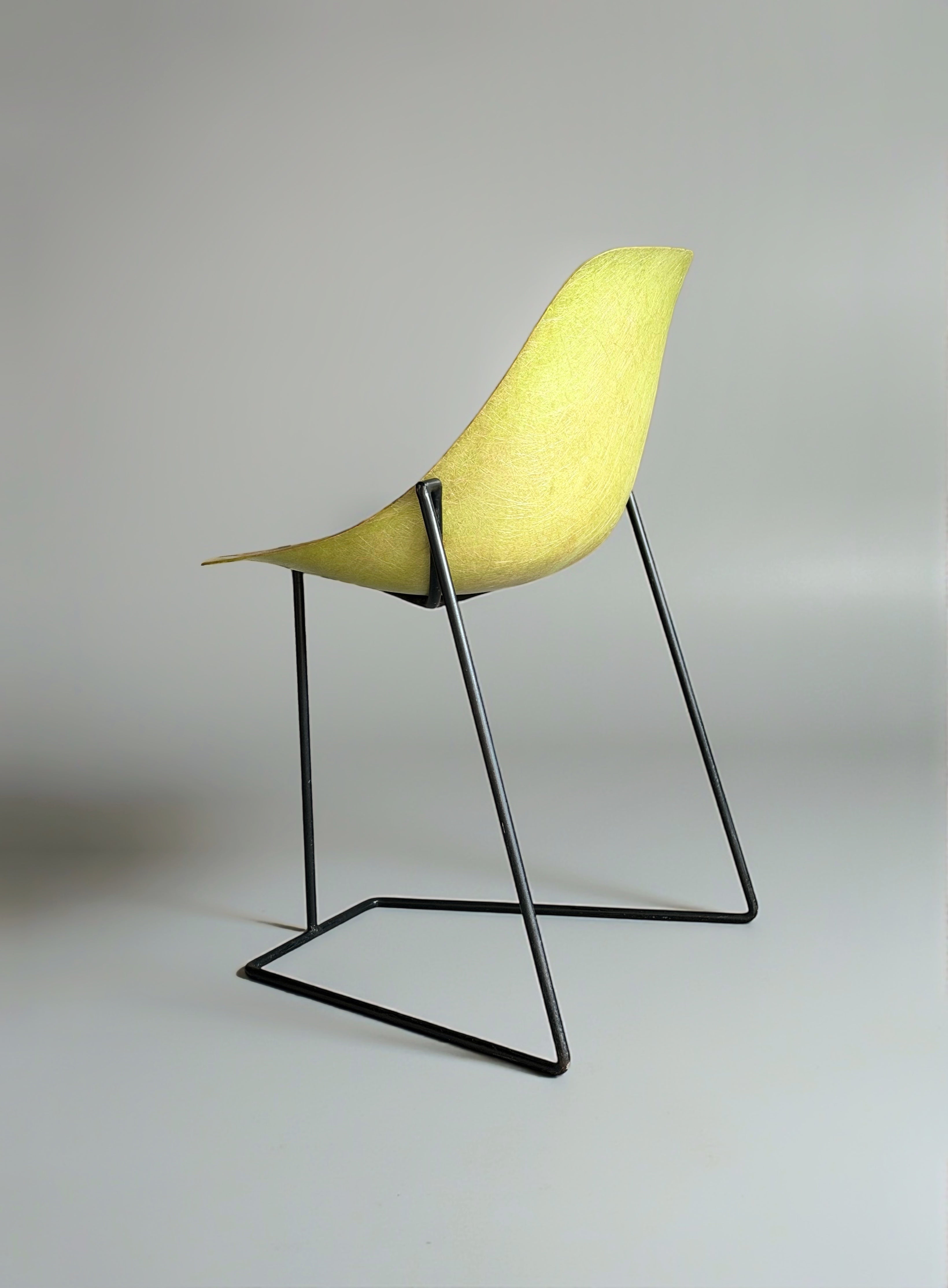 Coccinelle Chair by René-Jean Caillette for Steiner Edition 1957 France