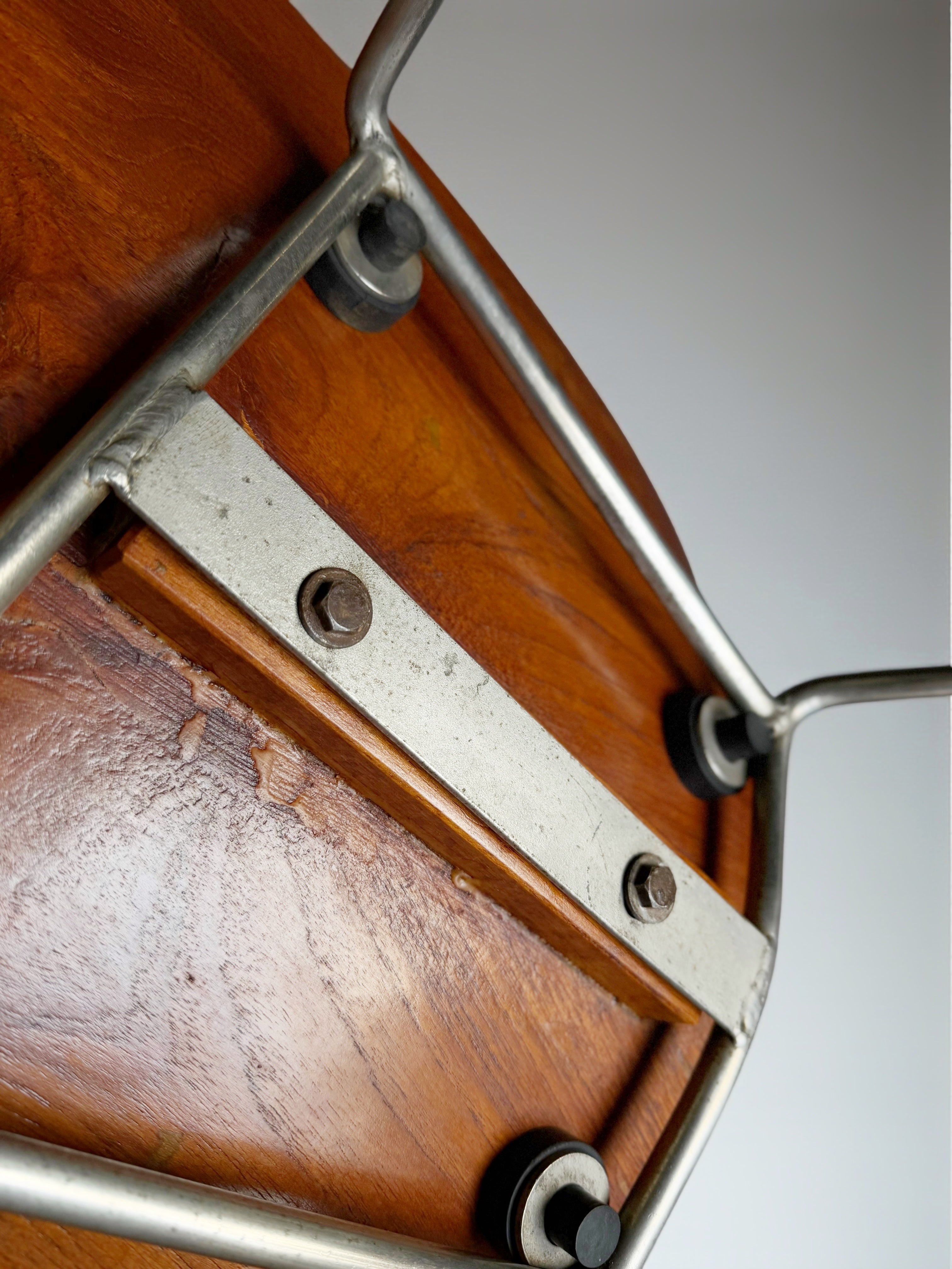 Set of 4 Dinning Chairs by Augusto Bozzi for Saporiti, Italy 1950s　