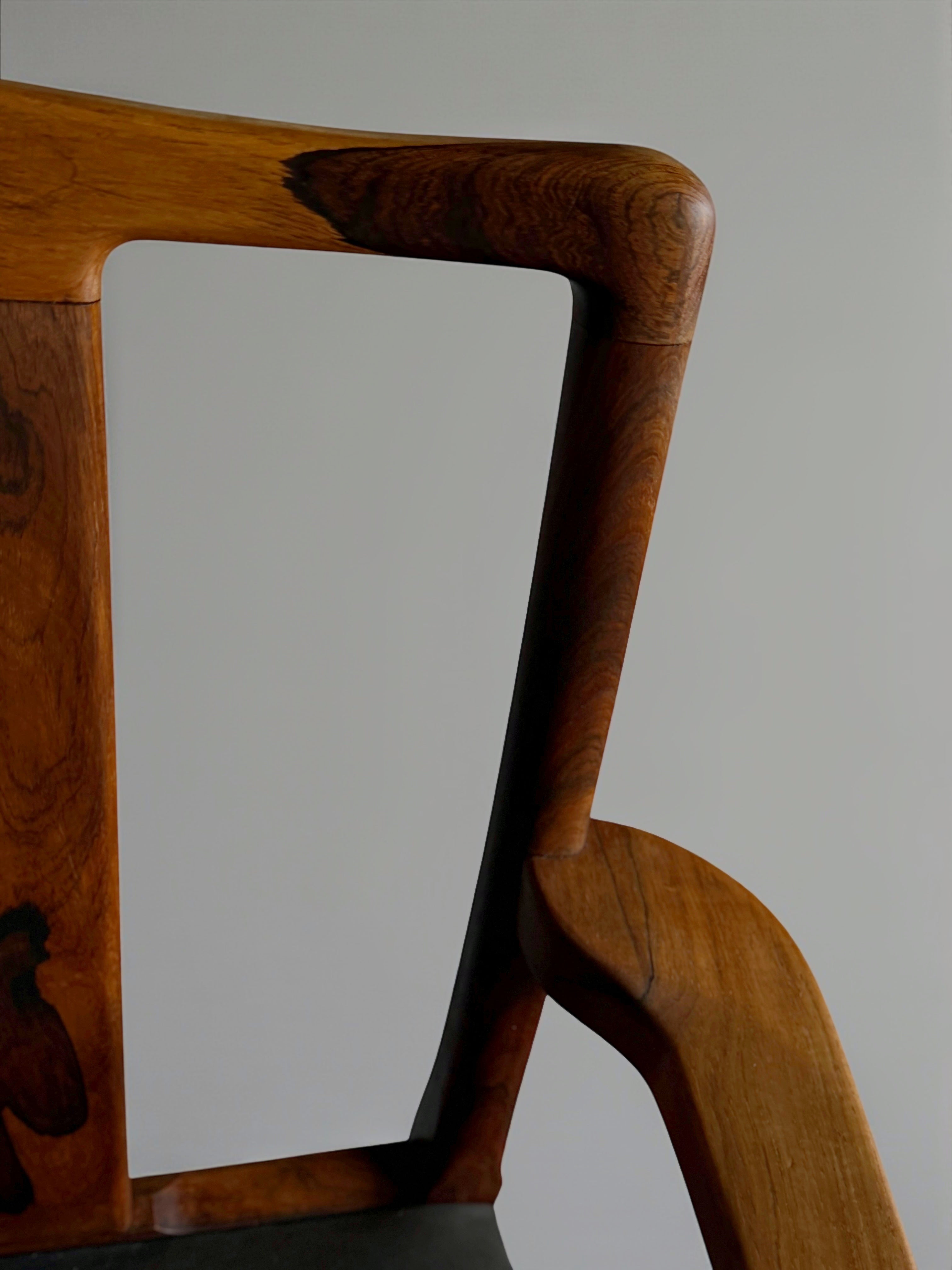 Model 1764 Armchairs by Ole Wanscher for Fritz Hansen Denmark 1940s