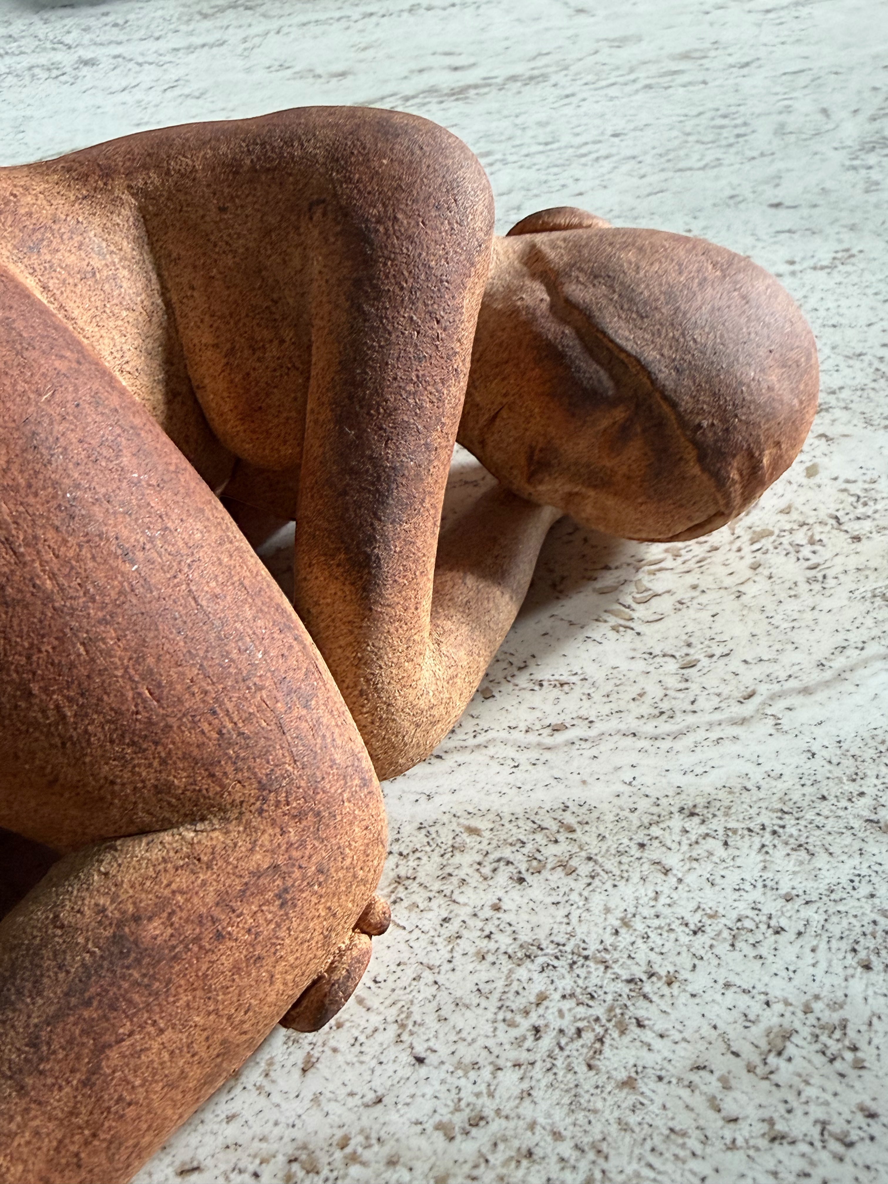 Bodil Hansen Signert Keramikk Skulptur, Denmark 1997