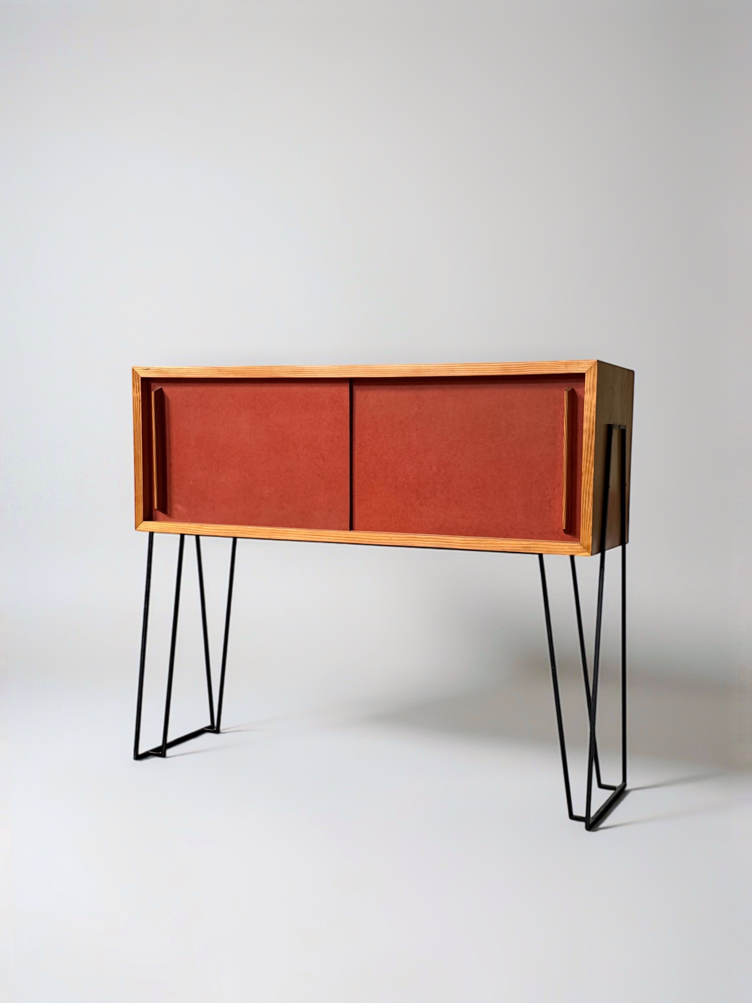Double face Cabinet by Jacques Tournus, France 1950s