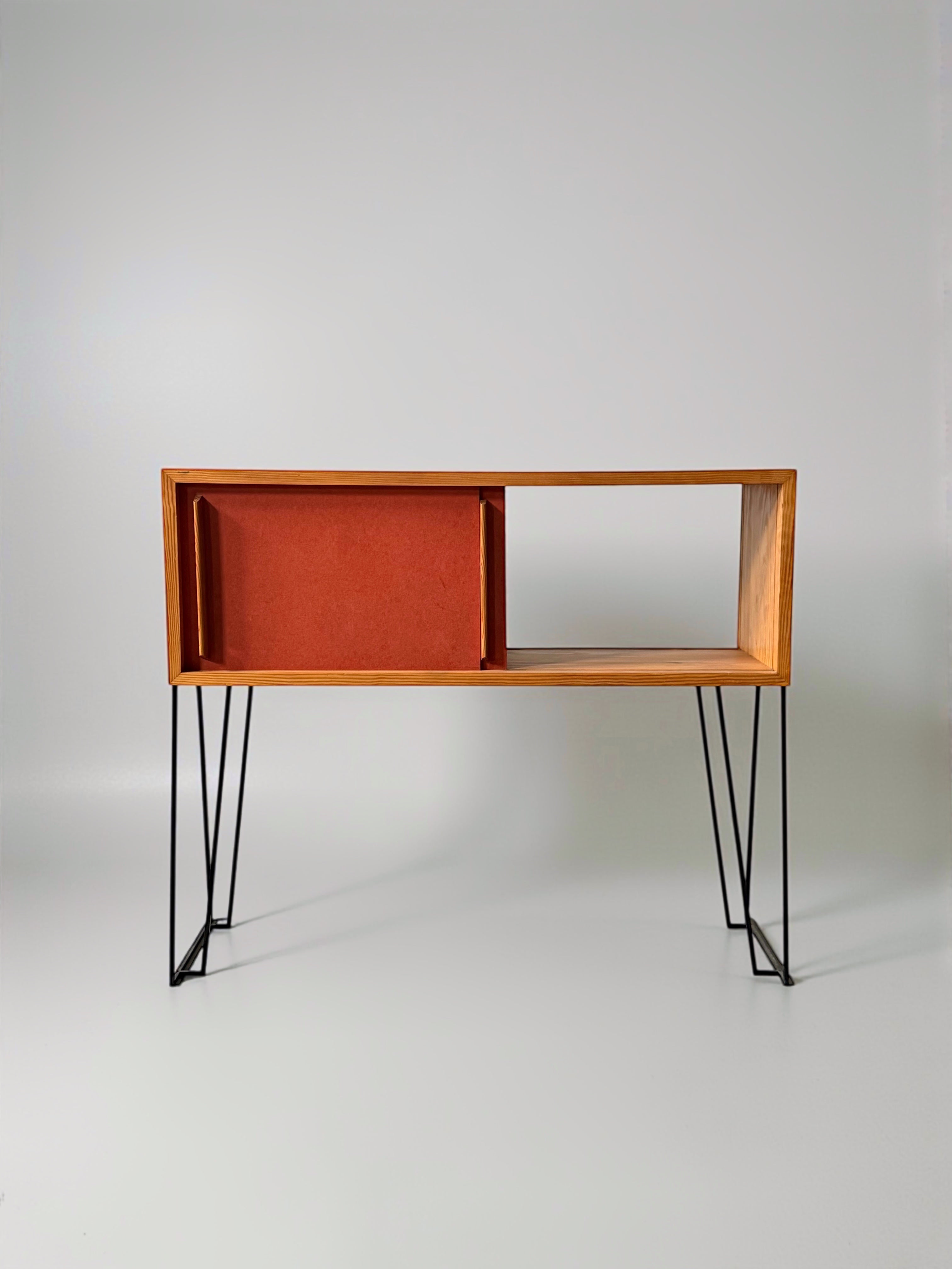 Double face Cabinet by Jacques Tournus, France 1950s