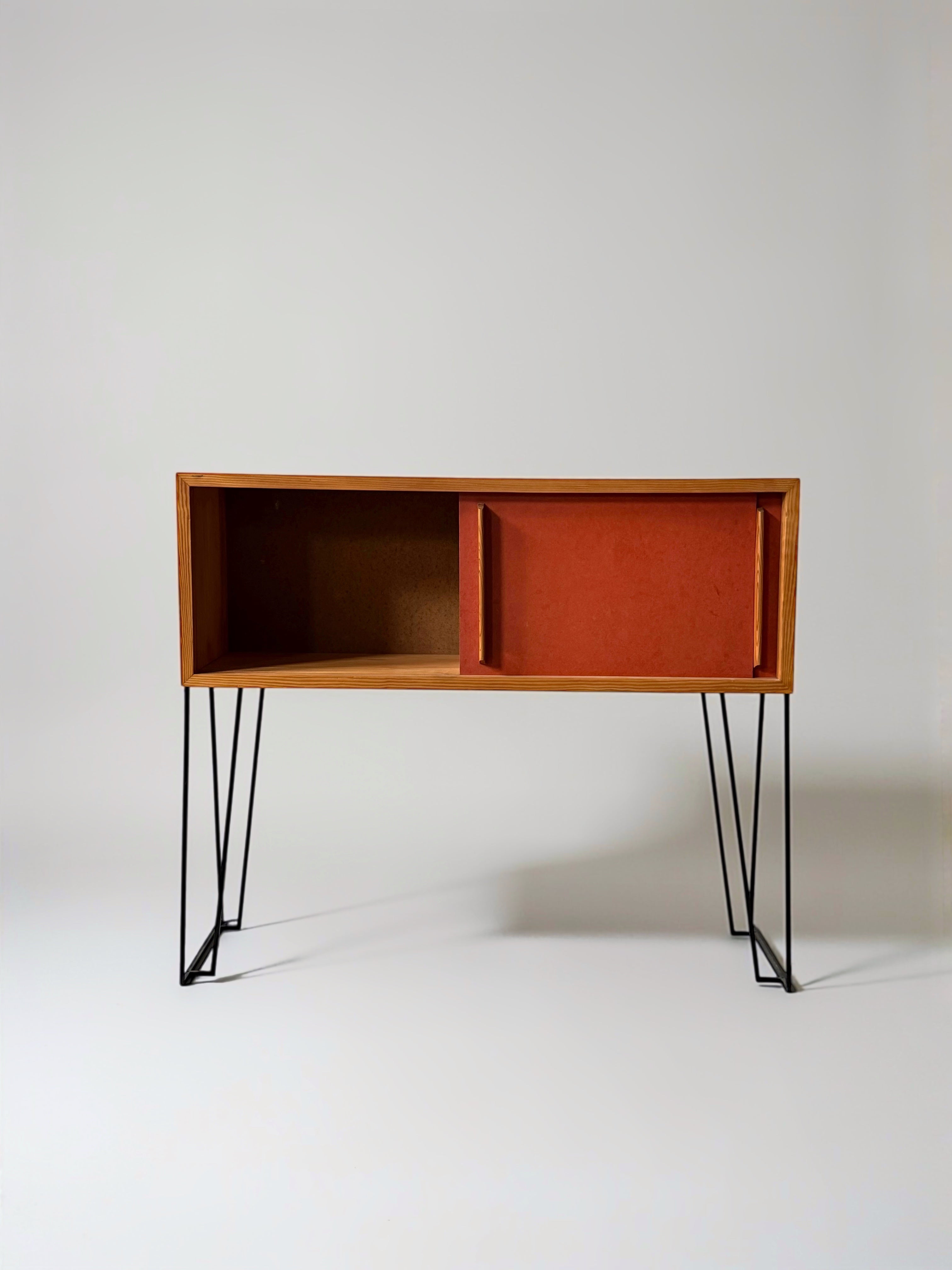 Double face Cabinet by Jacques Tournus, France 1950s