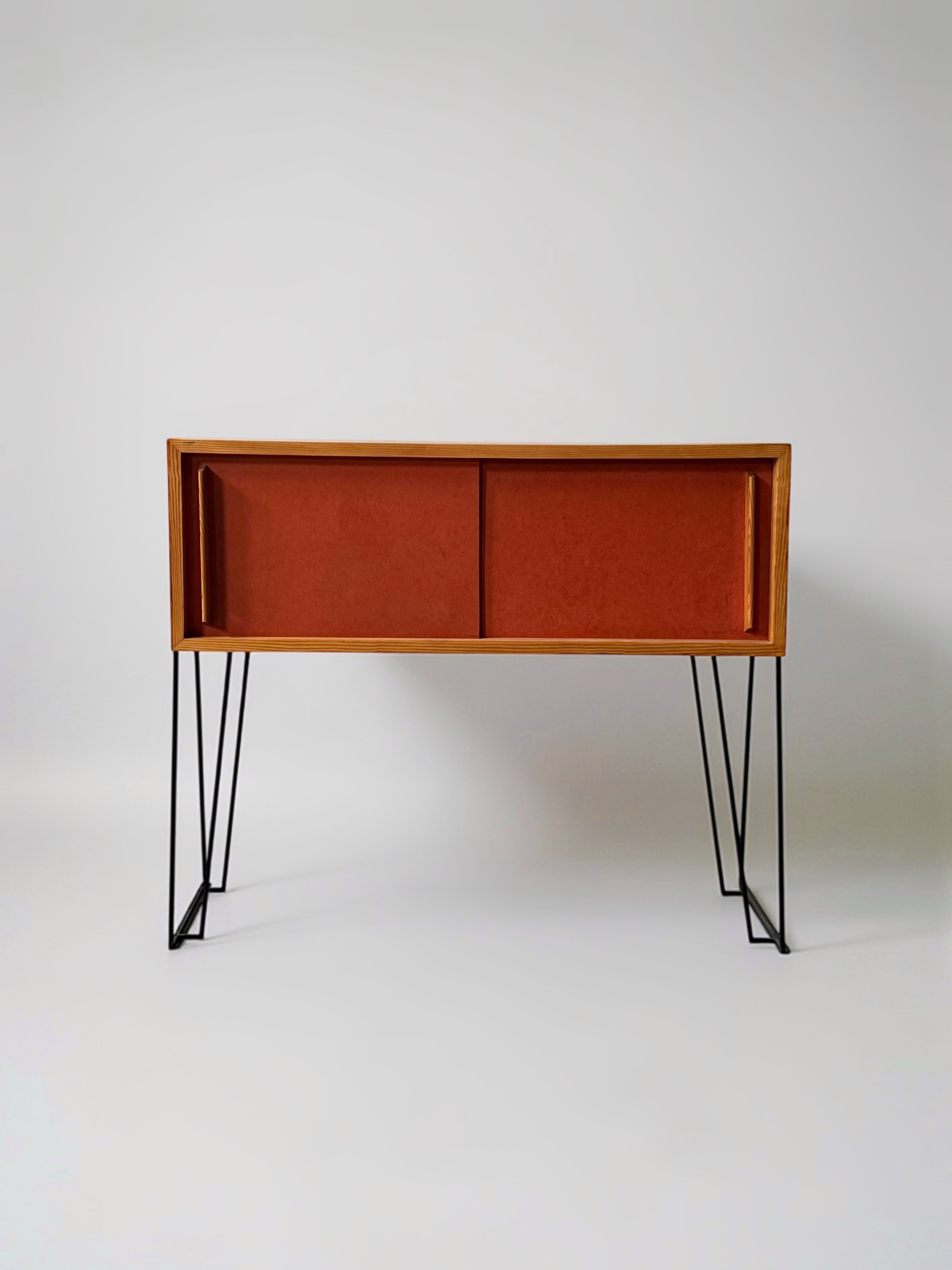 Double face Cabinet by Jacques Tournus, France 1950s