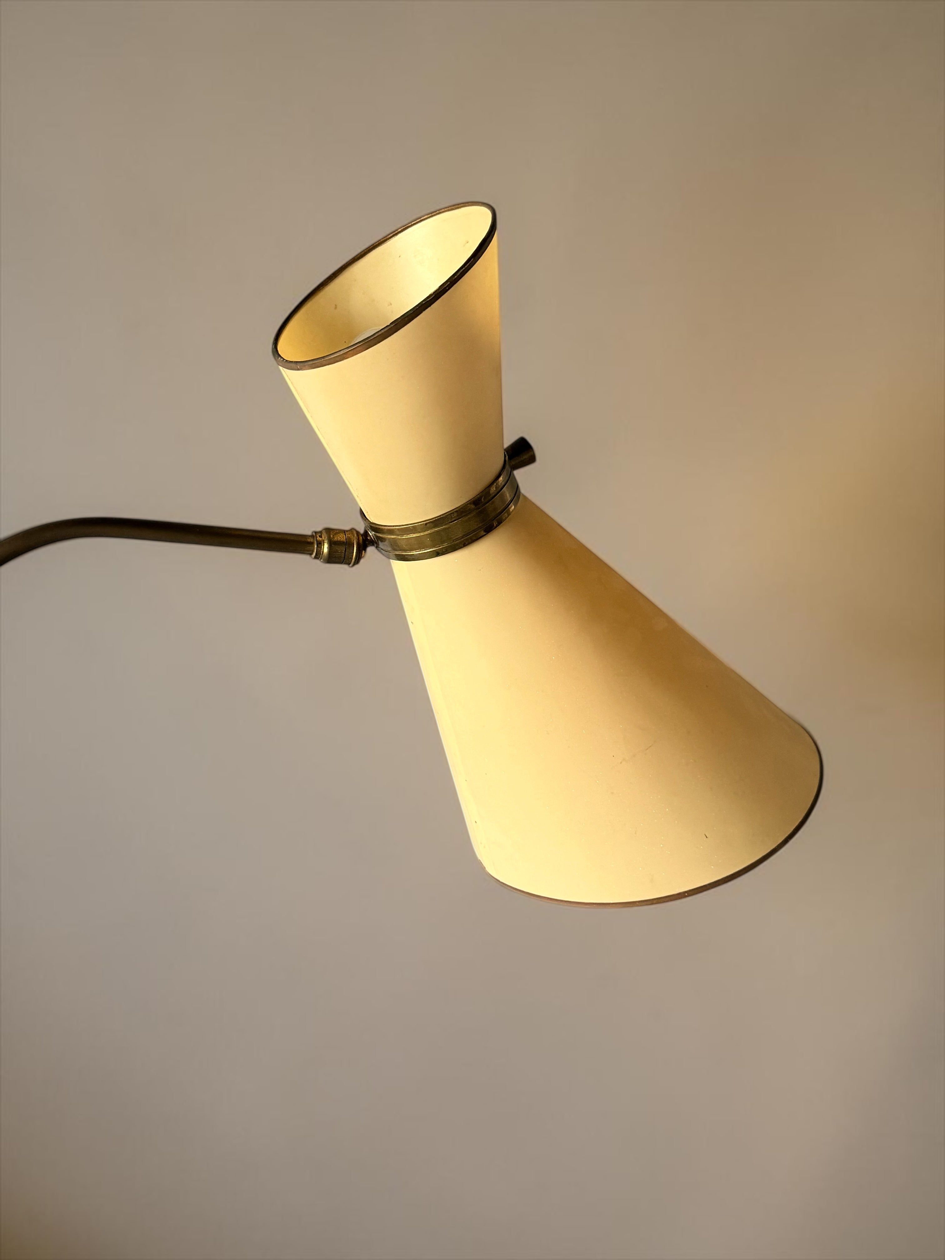 Maison Lunel Dual Conical Shade Floor Lamp　
