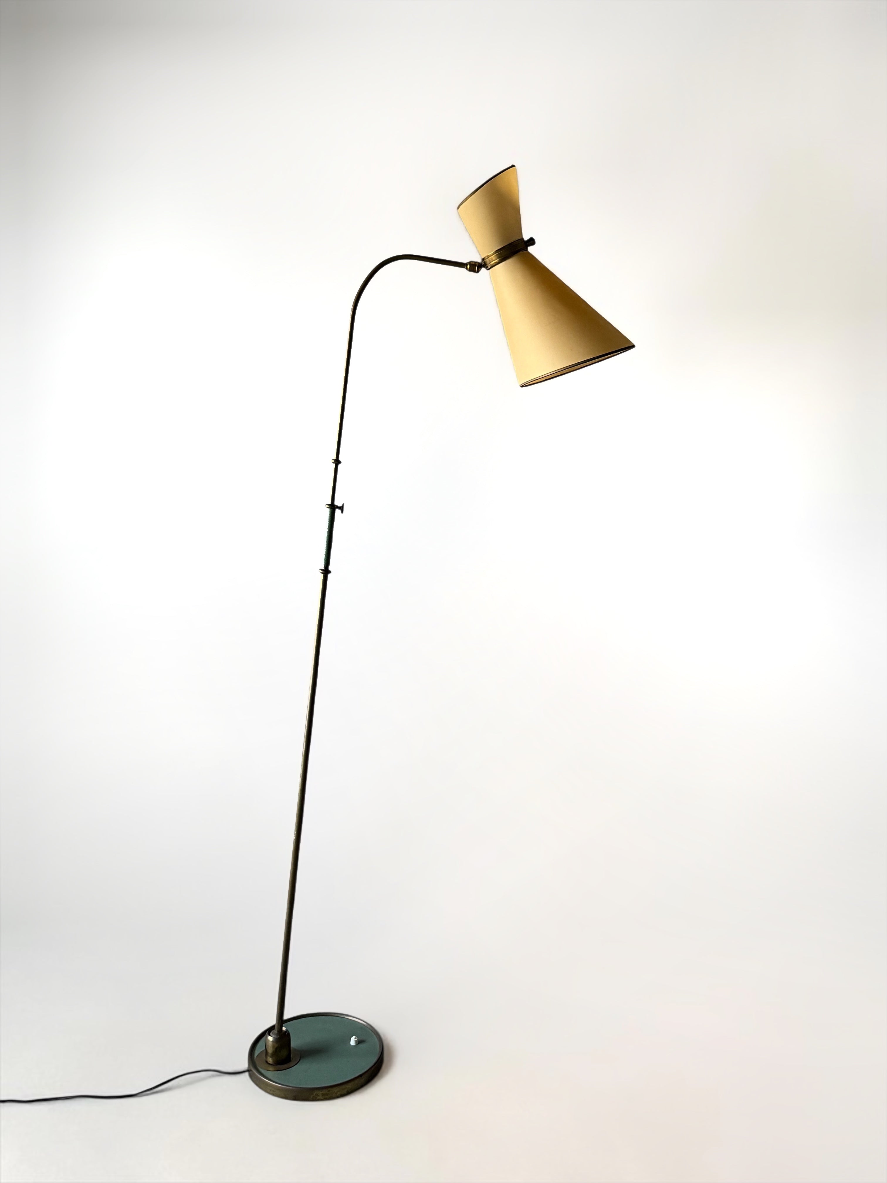 Maison Lunel Dual Conical Shade Floor Lamp　