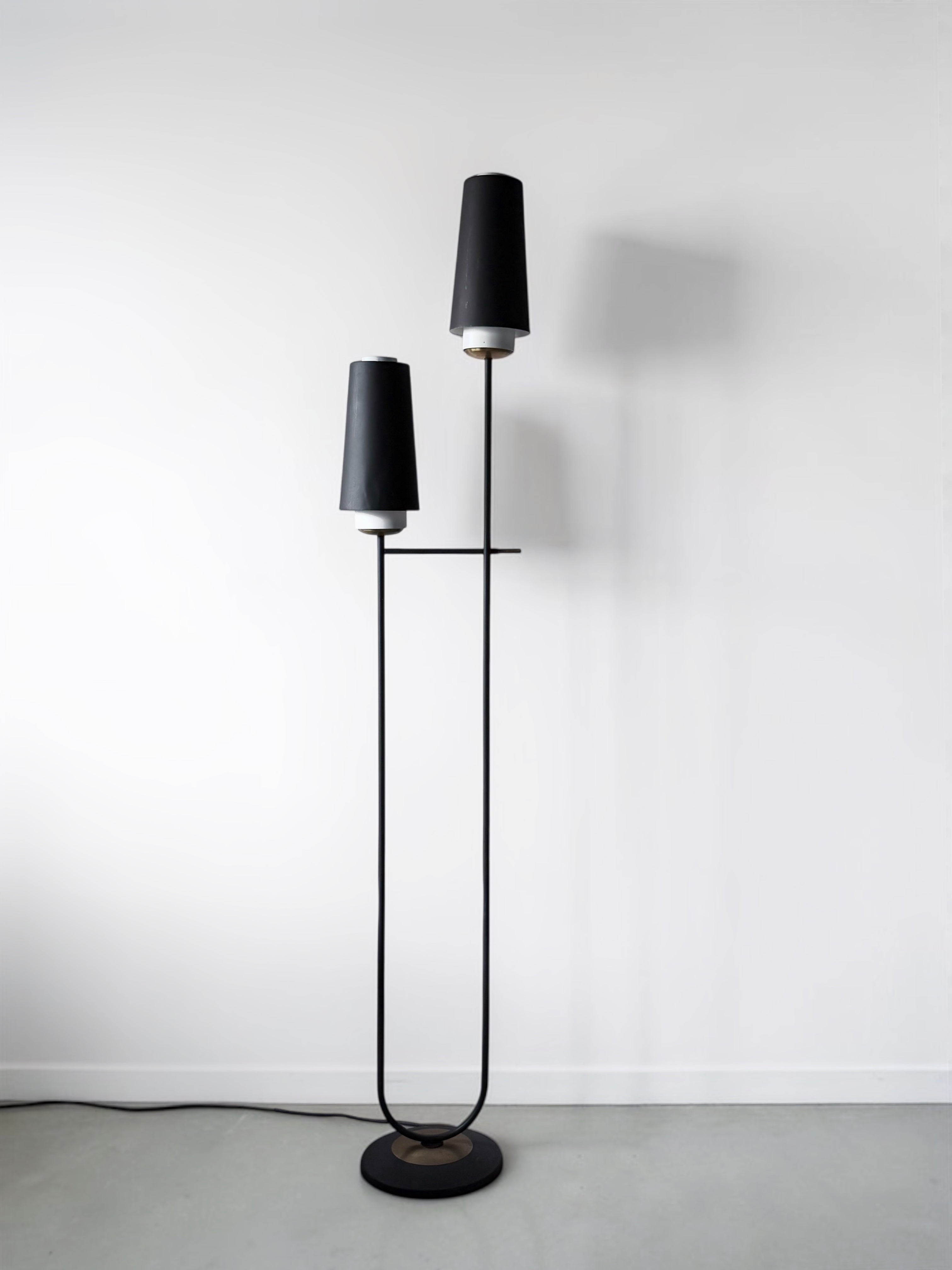 Maison Arlus Floor Lamp, France 1960s