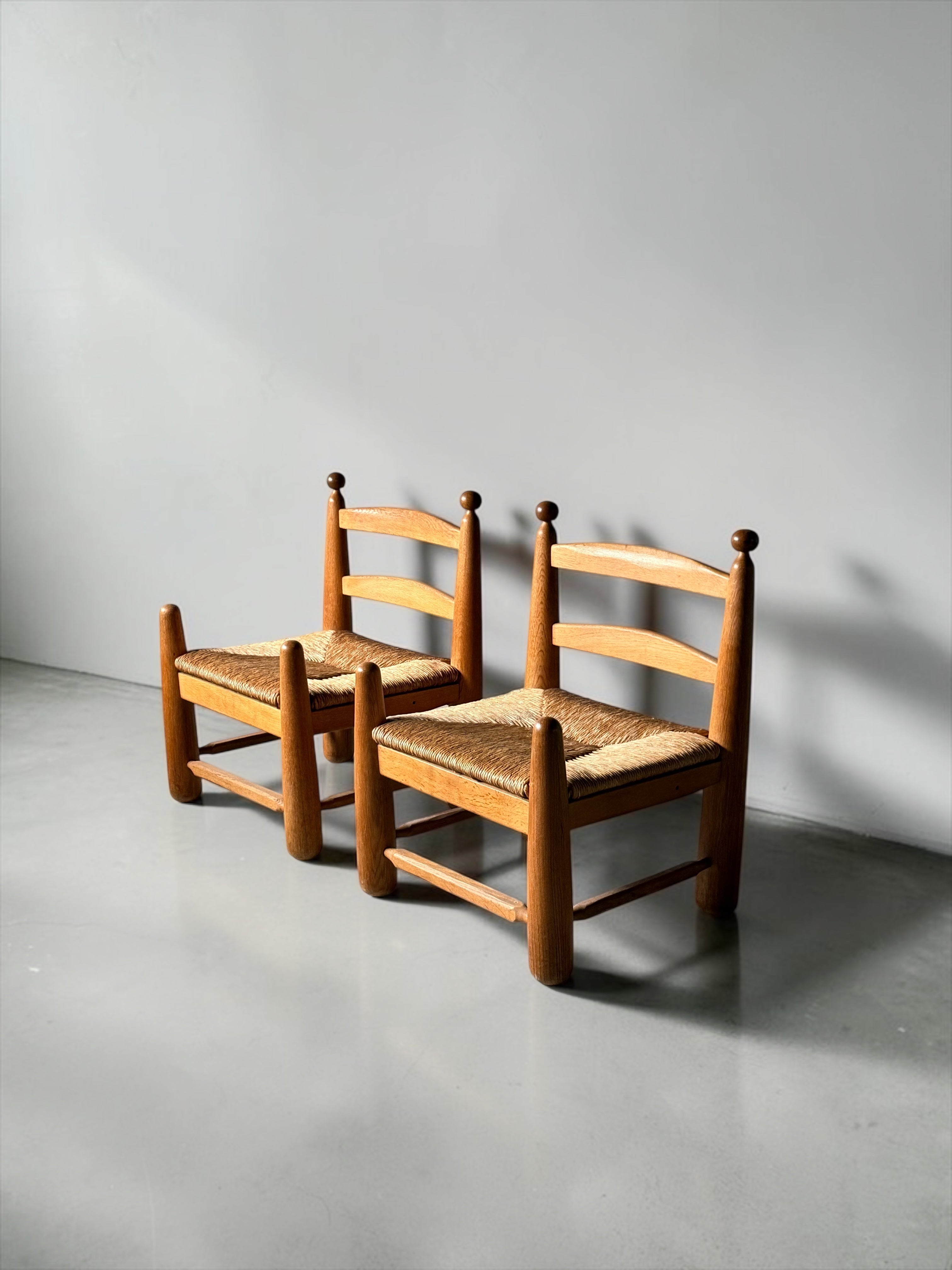 Rush Seat Lounge Chair, 1950s　