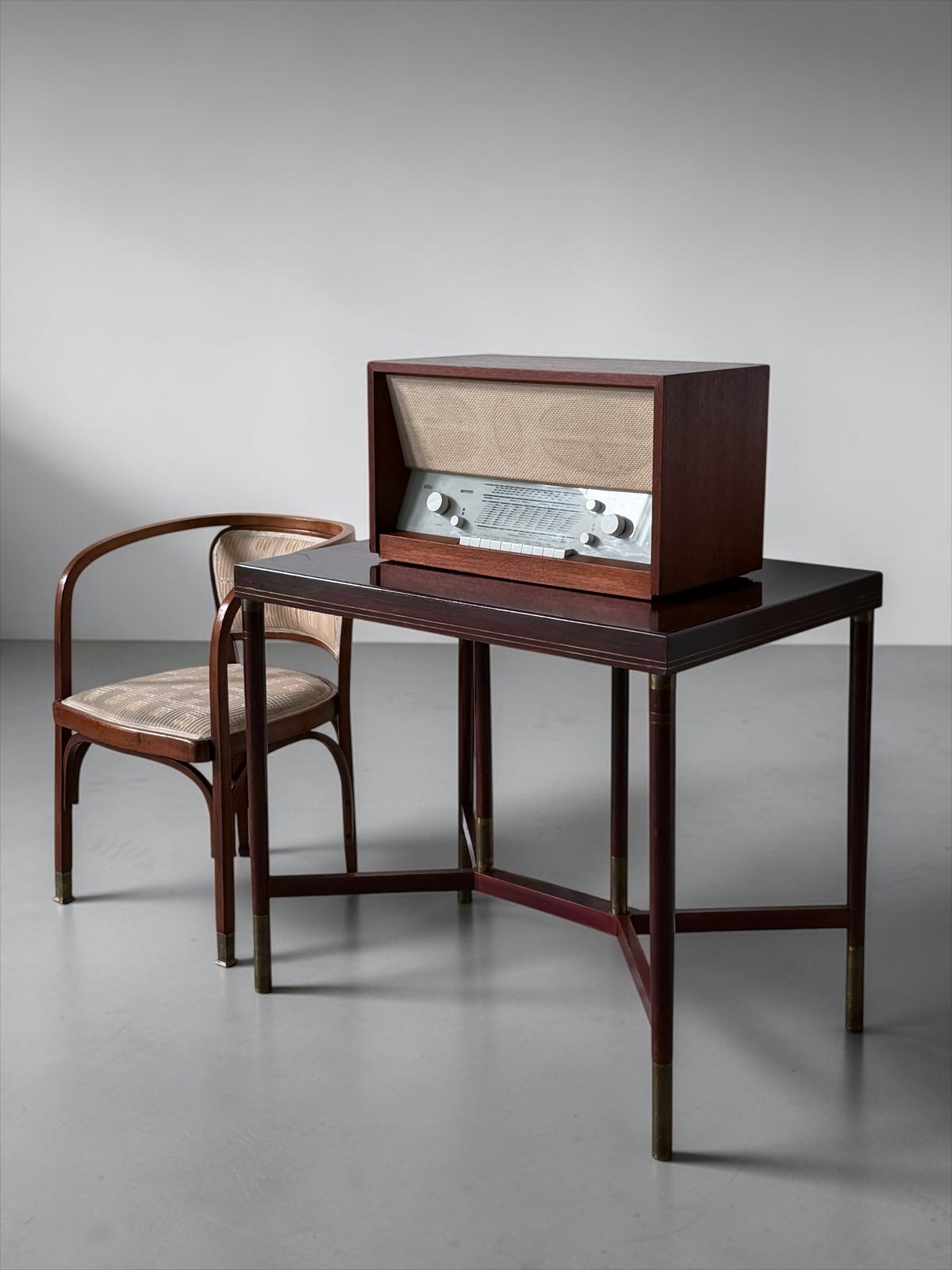 TS 3-81 Table Receiver by Herbert Hirche for Braun, Germany, 1959
