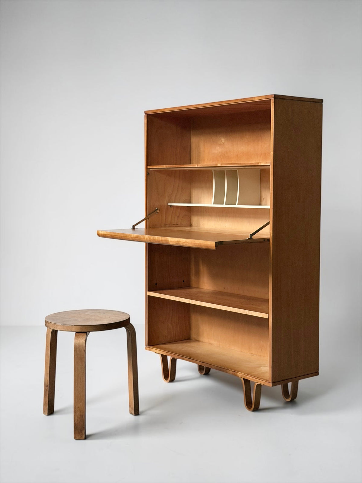BB04 Cabinet secretary desk by Cees Braakman for UMS Pastoe, The Netherlands 1953