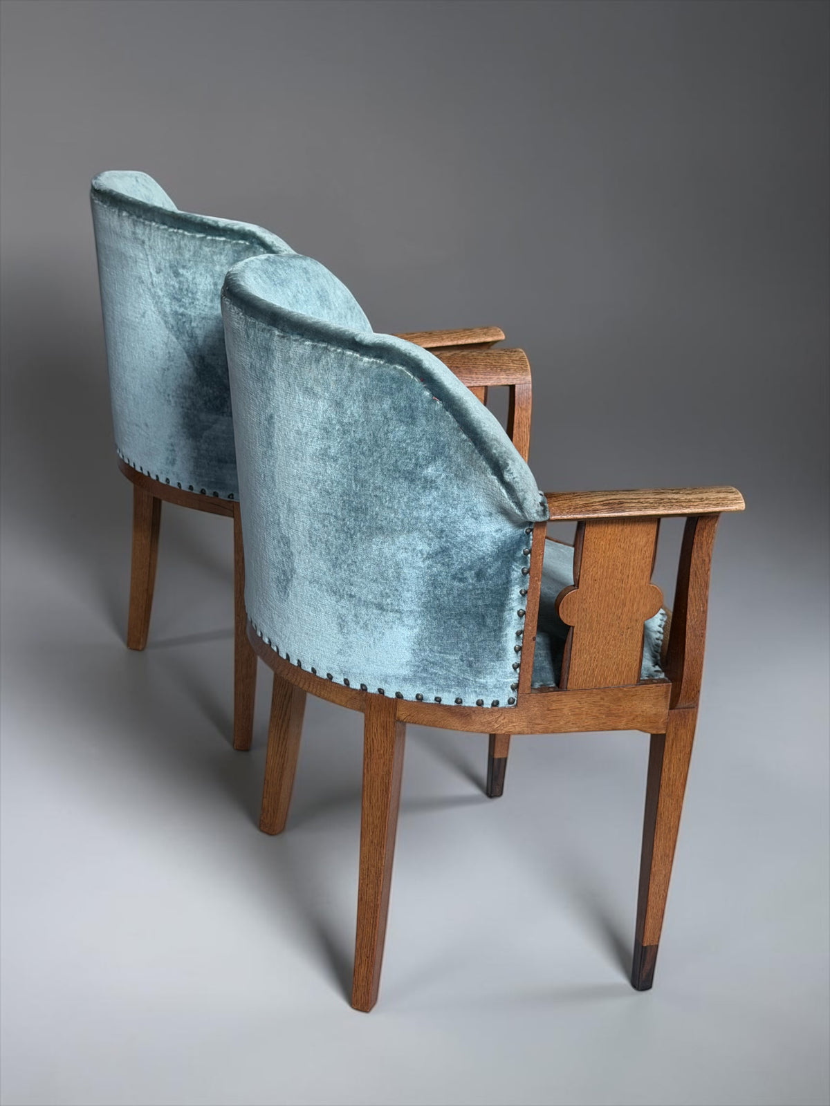 Decorative Art deco Amsterdam school armchair