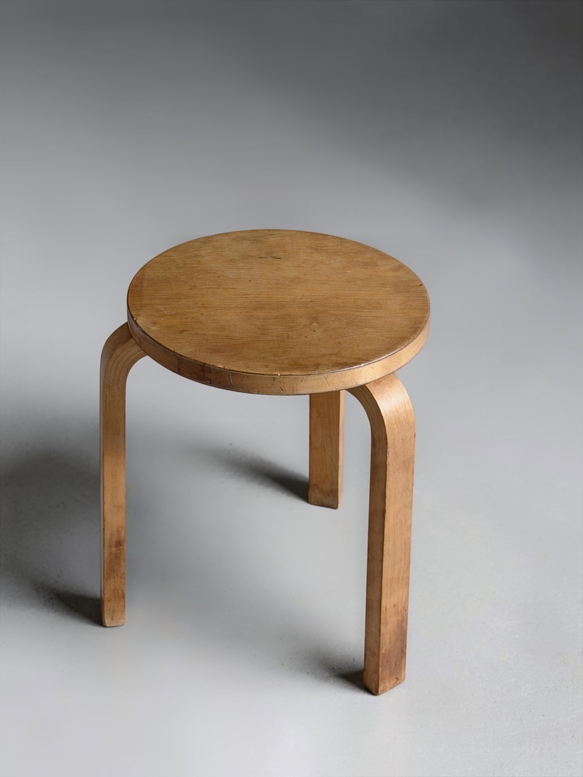Model 60 Stool by Alvar Aalto for Oy Huonekalu- ja Rakennustyötehdas Ab, Finland